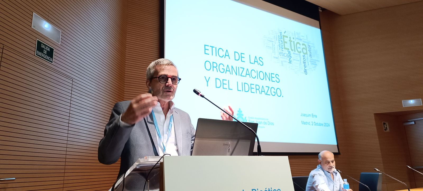 Joaquim Erra I Congreso Bioética San Juan de Dios