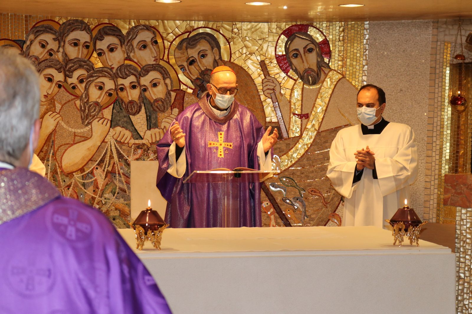 Omella presidió la Eucaristía