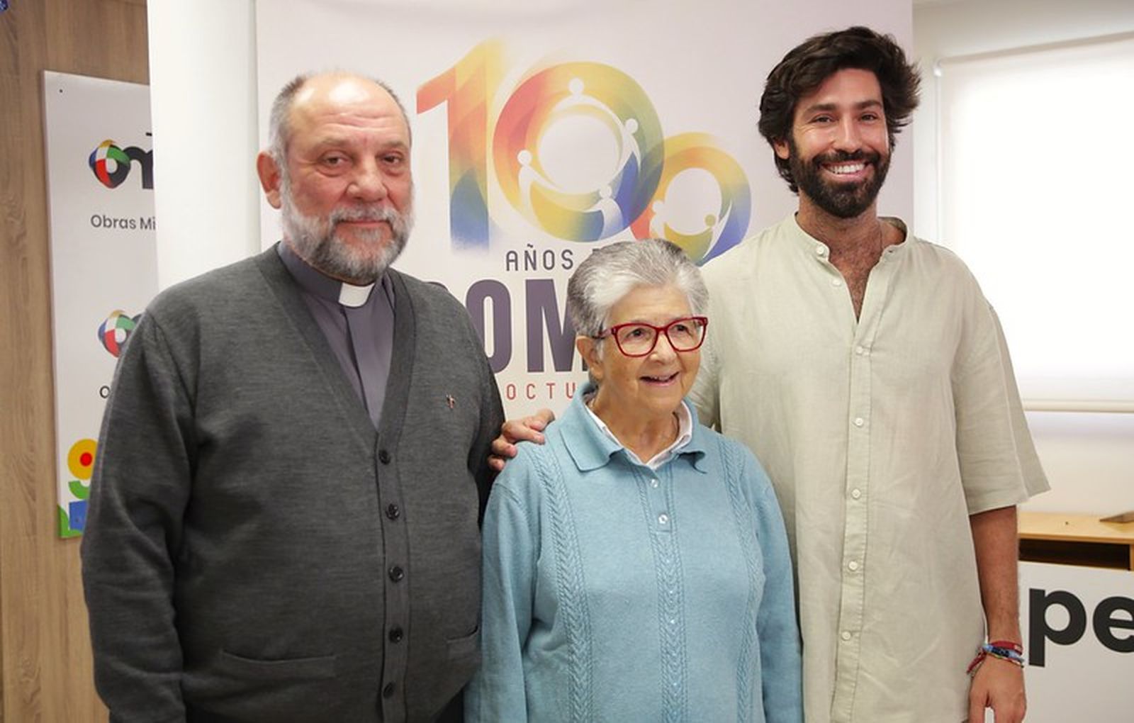 José María Calderón, Mari Carmen Gutiérrez y misionero Carlos Bobillo