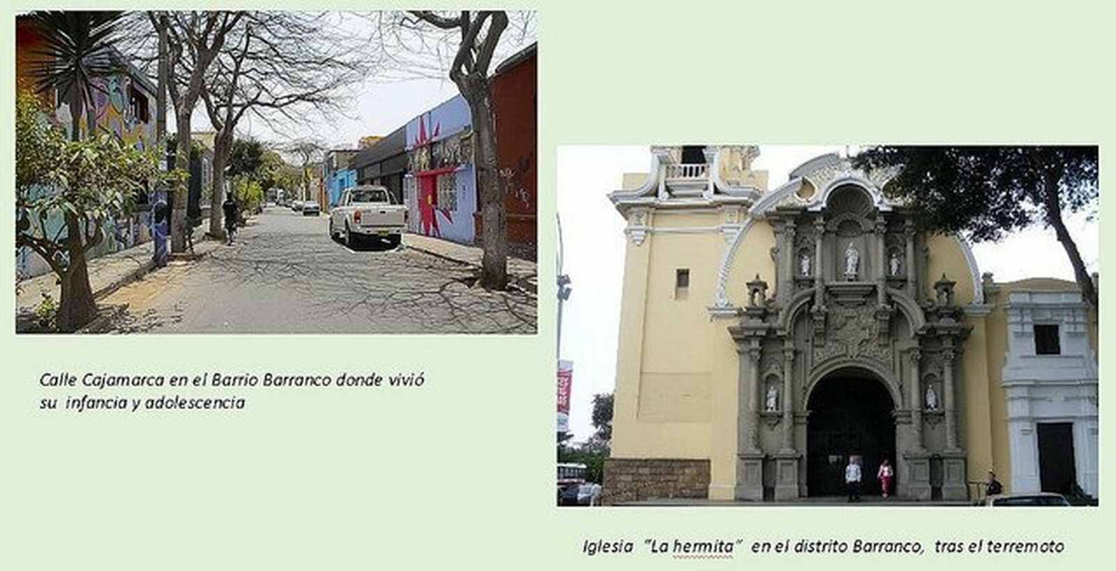 Lugares de la infancia de Gustavo Gutiérrez