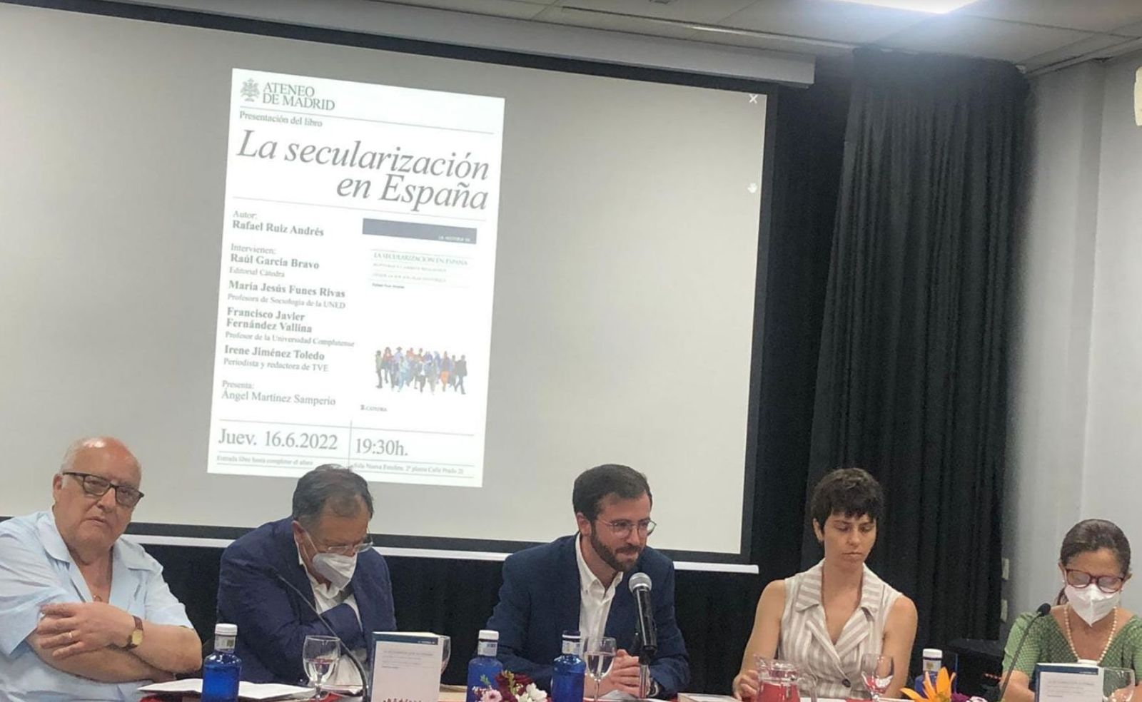 Presentación 'La secularización en España'