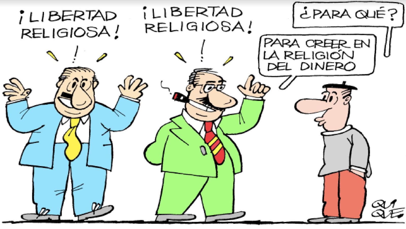 La religión del dinero