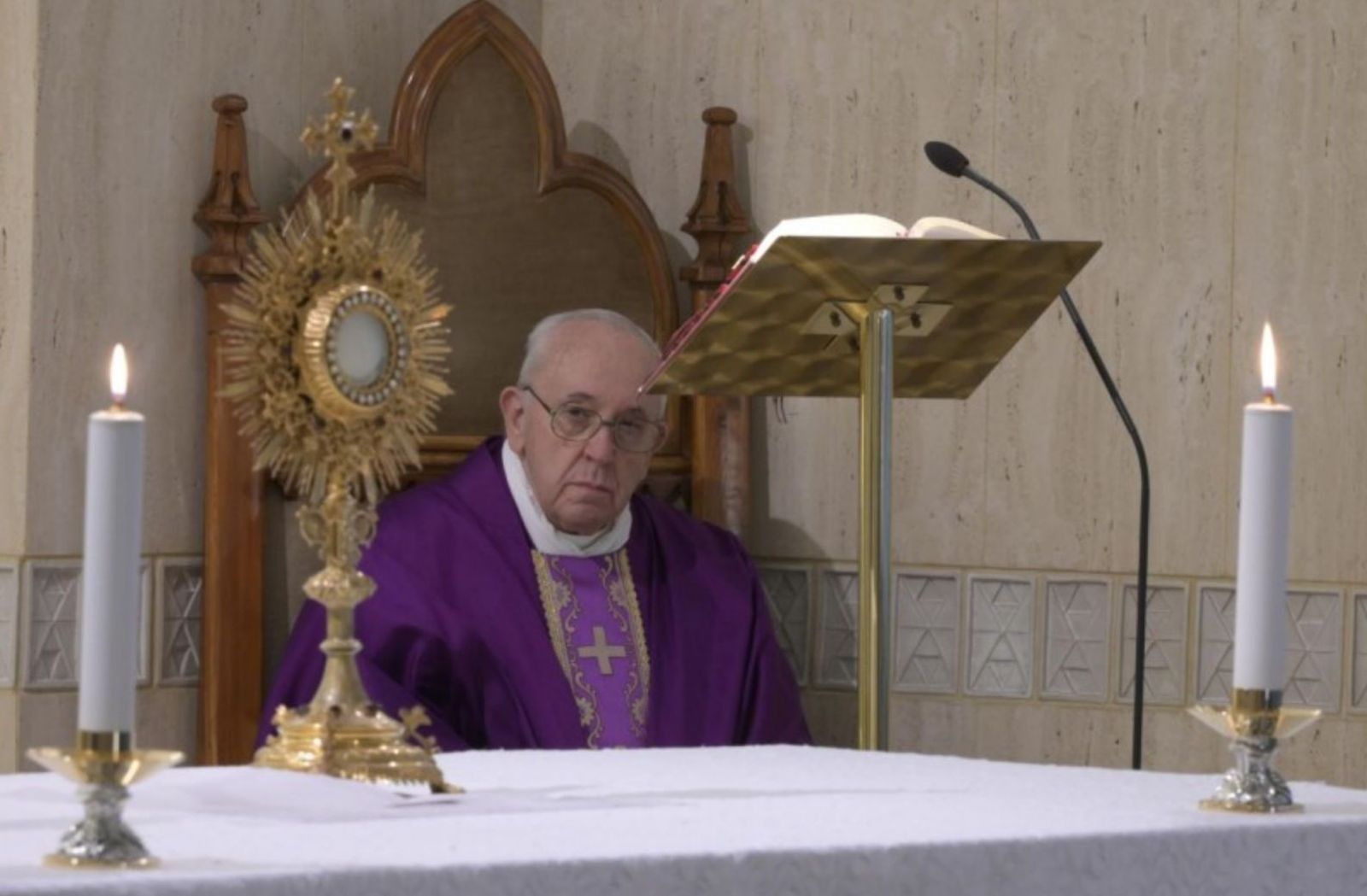 El Papa y la custodia