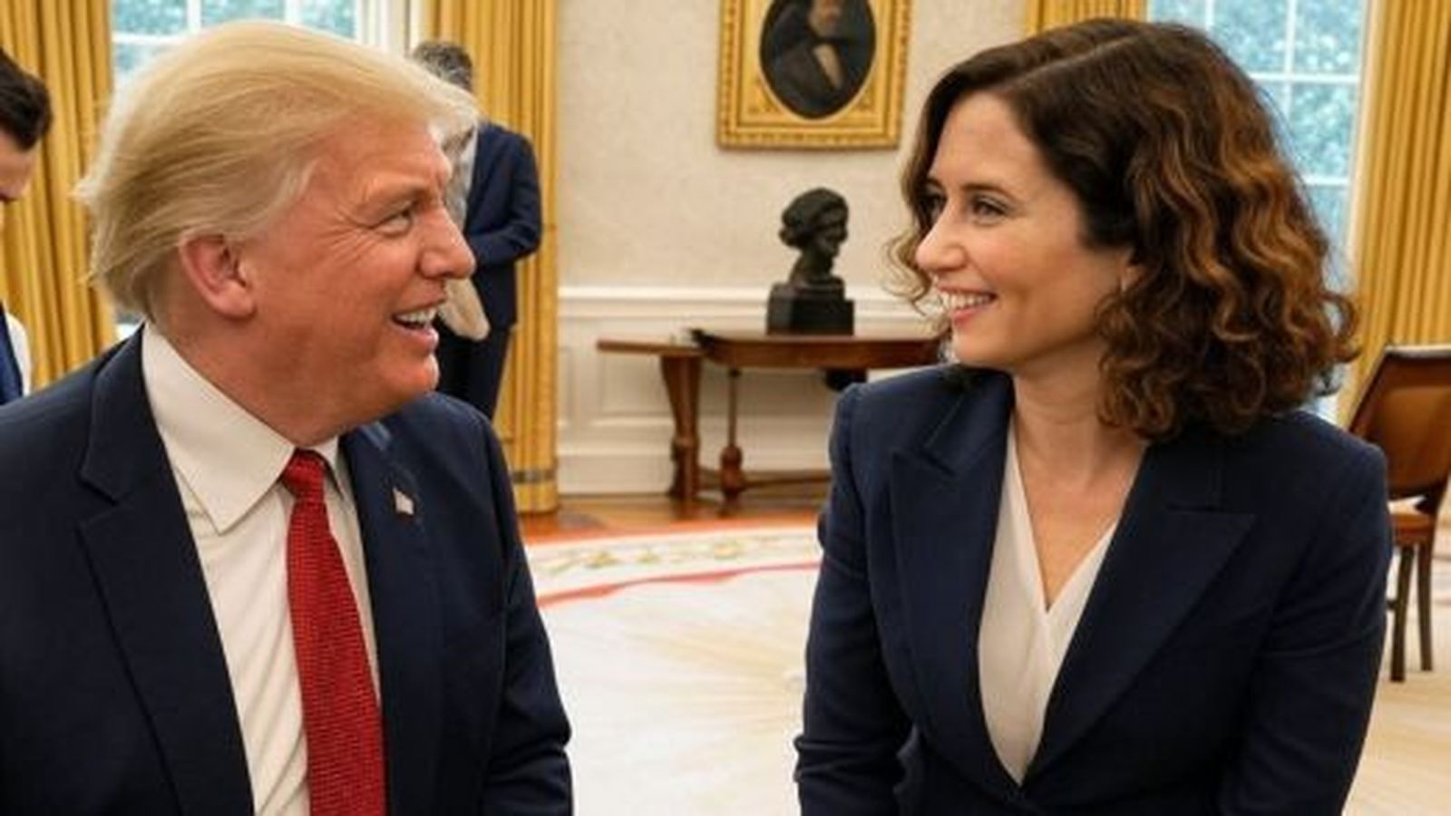 Donald Trump y Ayuso