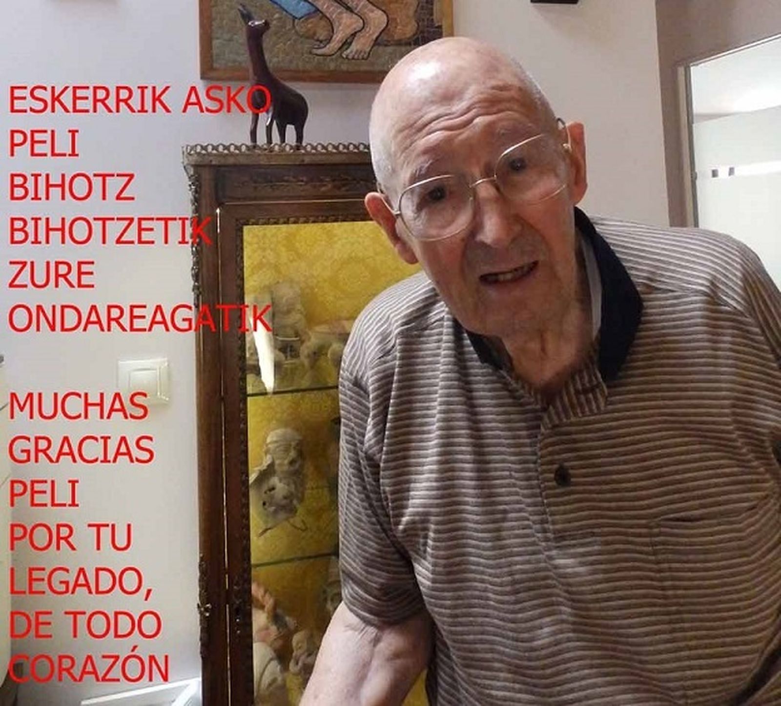 Fallece el misionero y artista Peli Romarategui