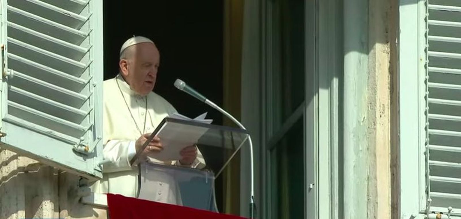 Ángelus de hoy de Papa