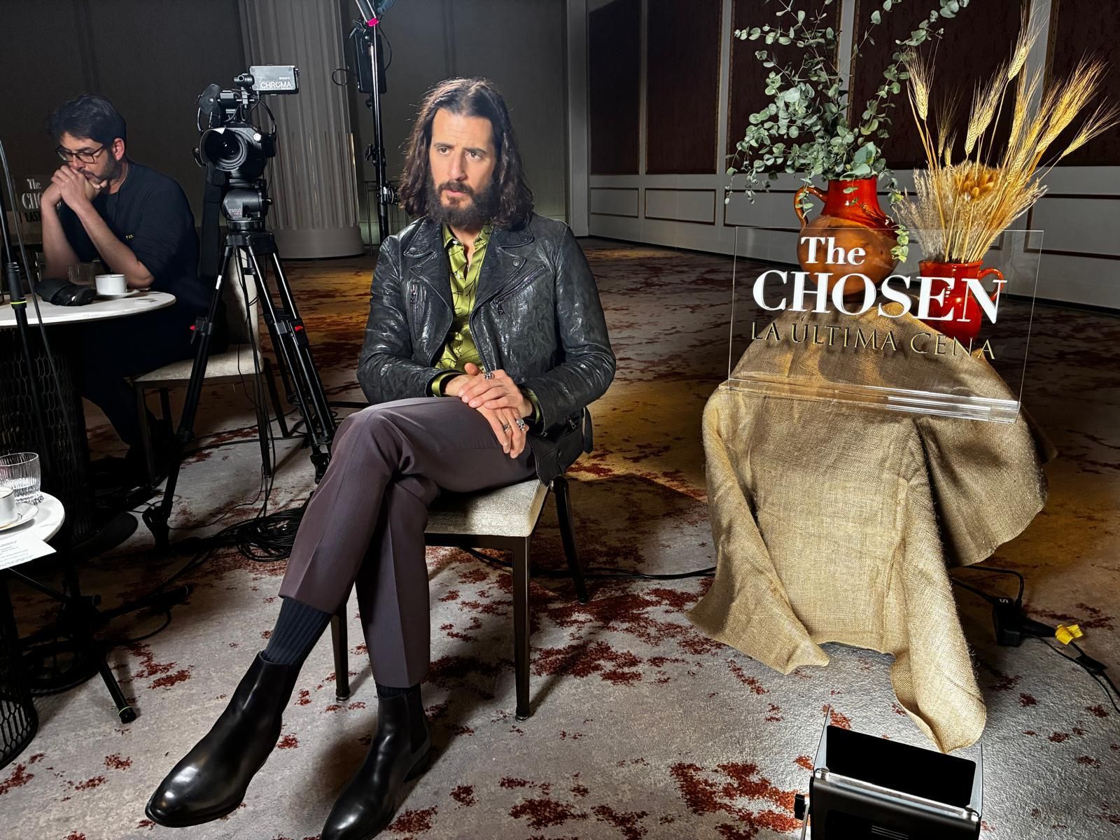 Jonathan Roumie, en la entrevista con RD