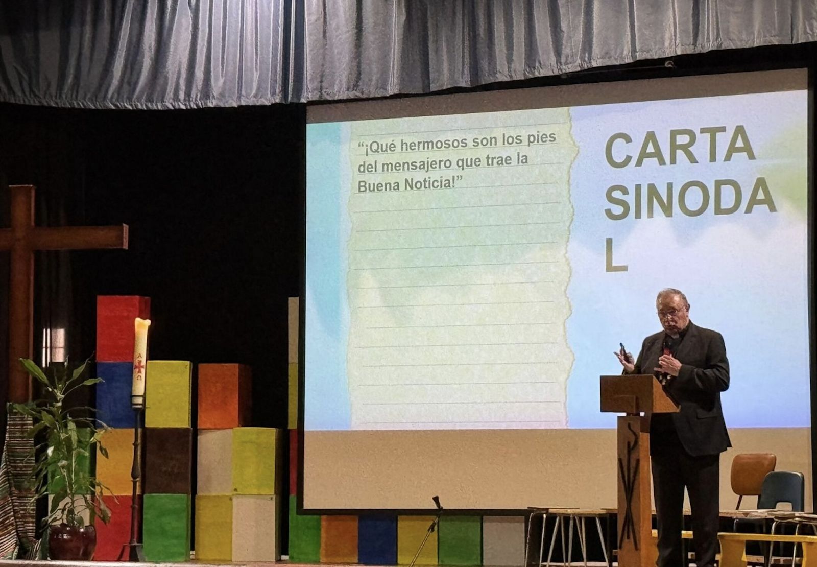 El obispo De las Heras