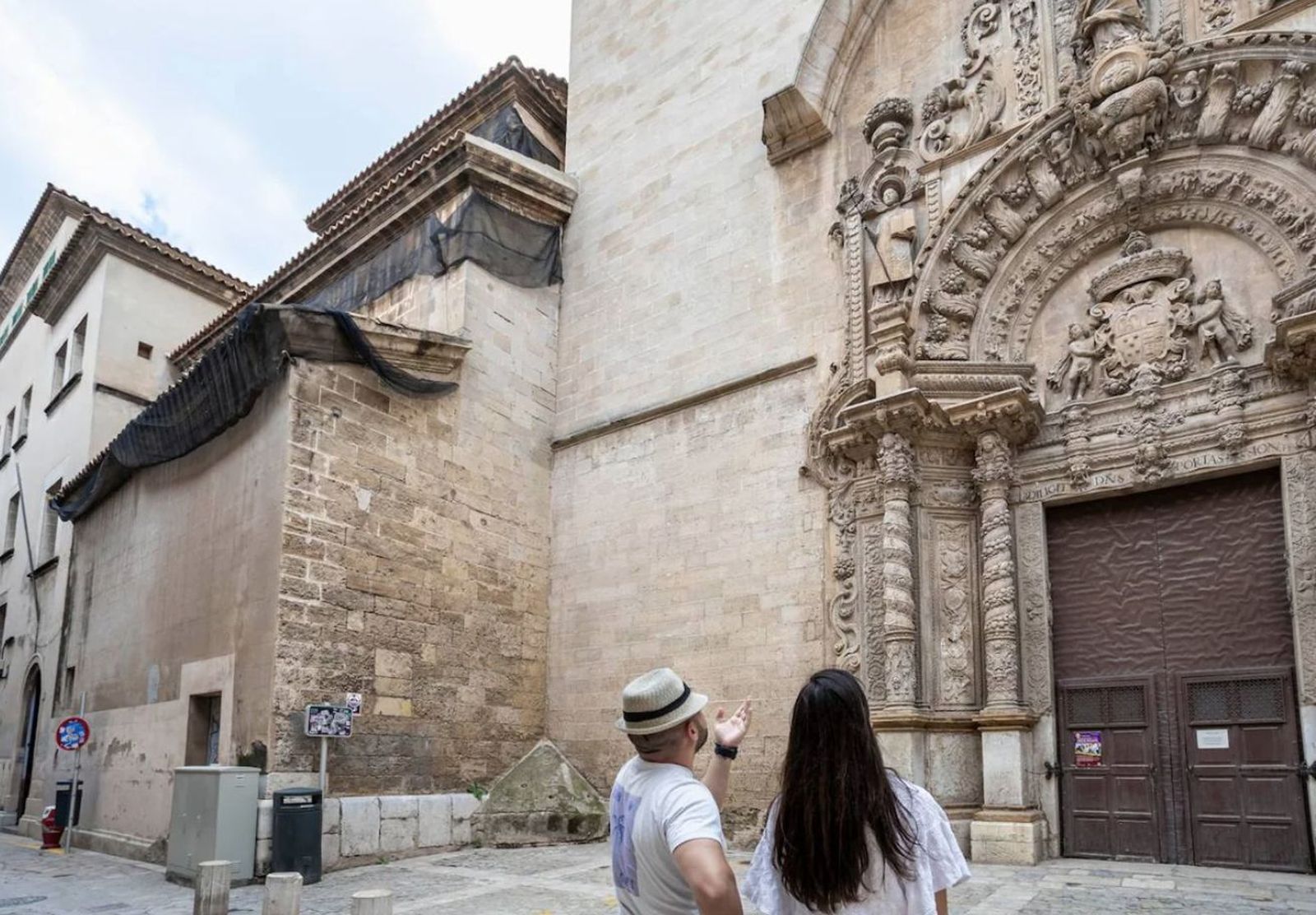 Edificio histórico del colegio Montesión en Palma de Mallorca