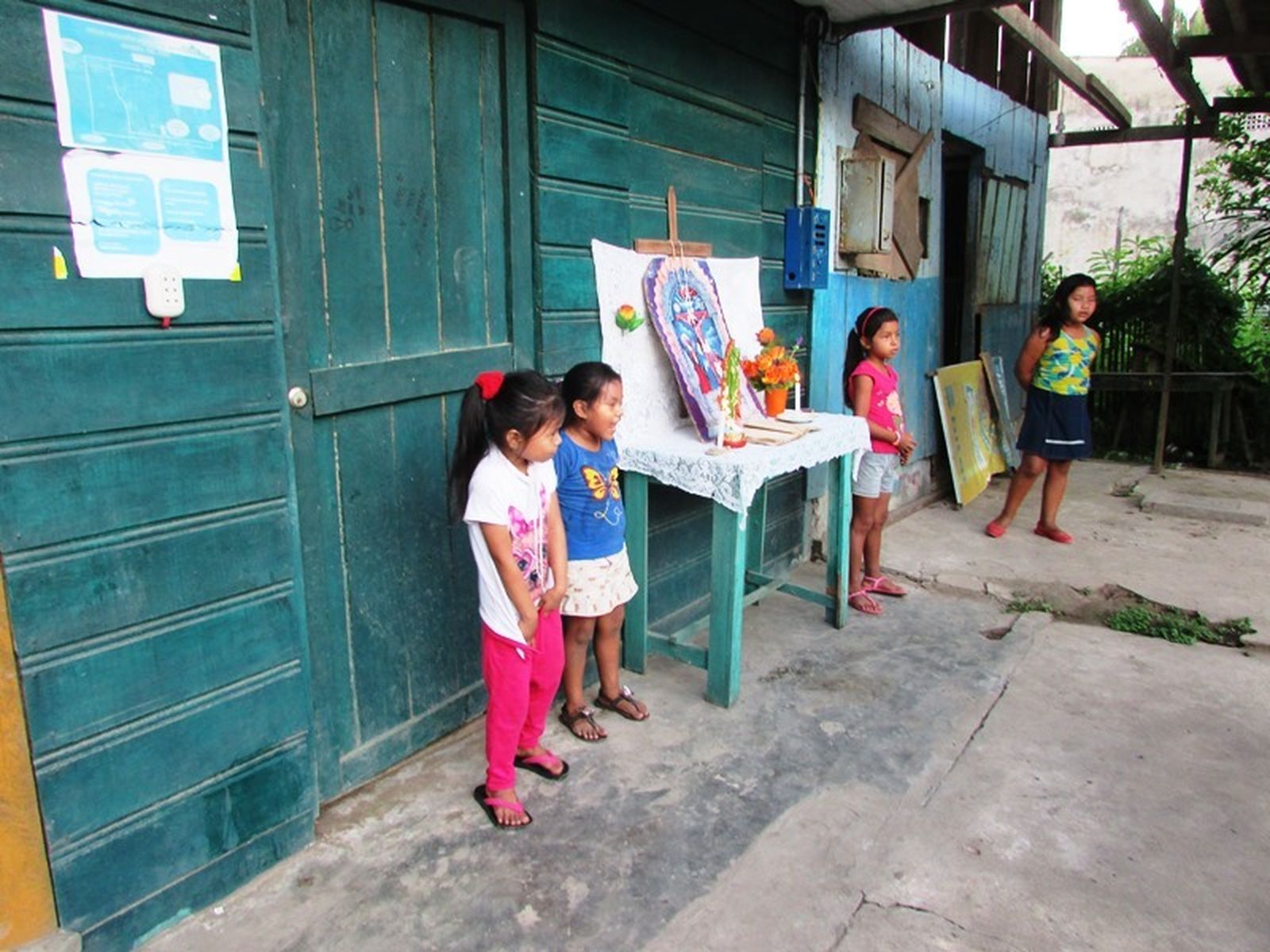 Procesión en Santa Rosa