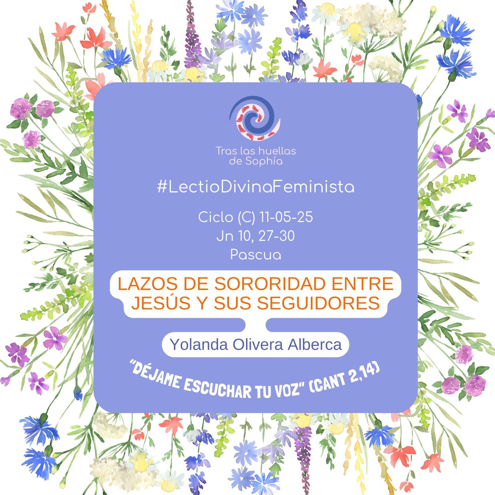 LAZOS DE SORORIDAD ENTRE JESÚS Y SUS SEGUIDORES