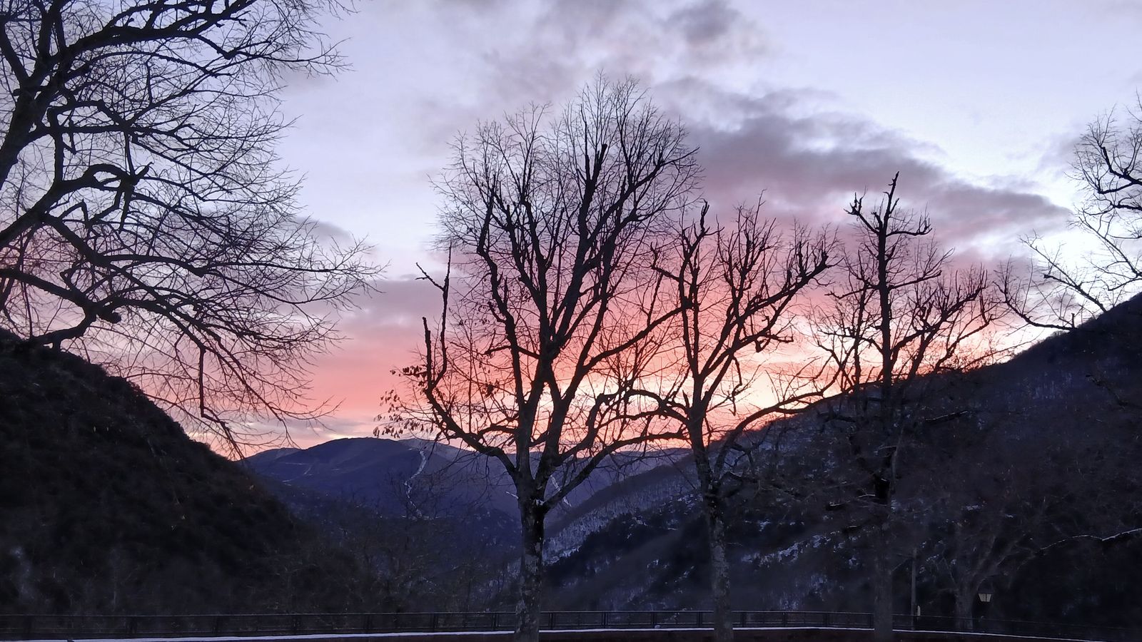 Atardecer en Valvanera