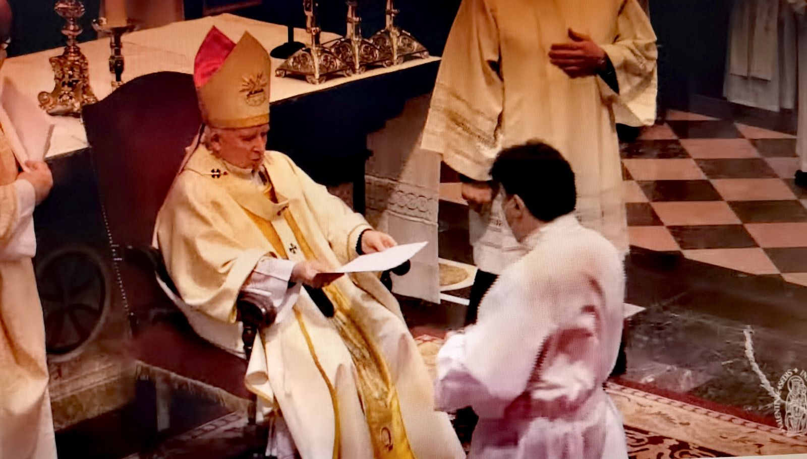 Cañizares presidió el Rito de Admisión.