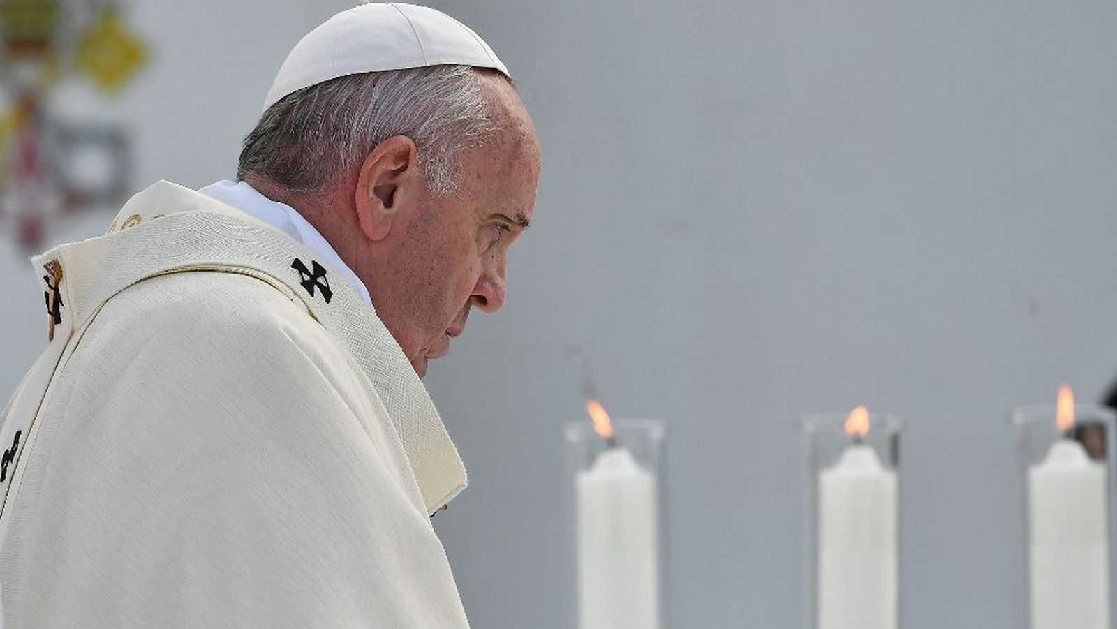 Francisco, en la misa de Nagasaki