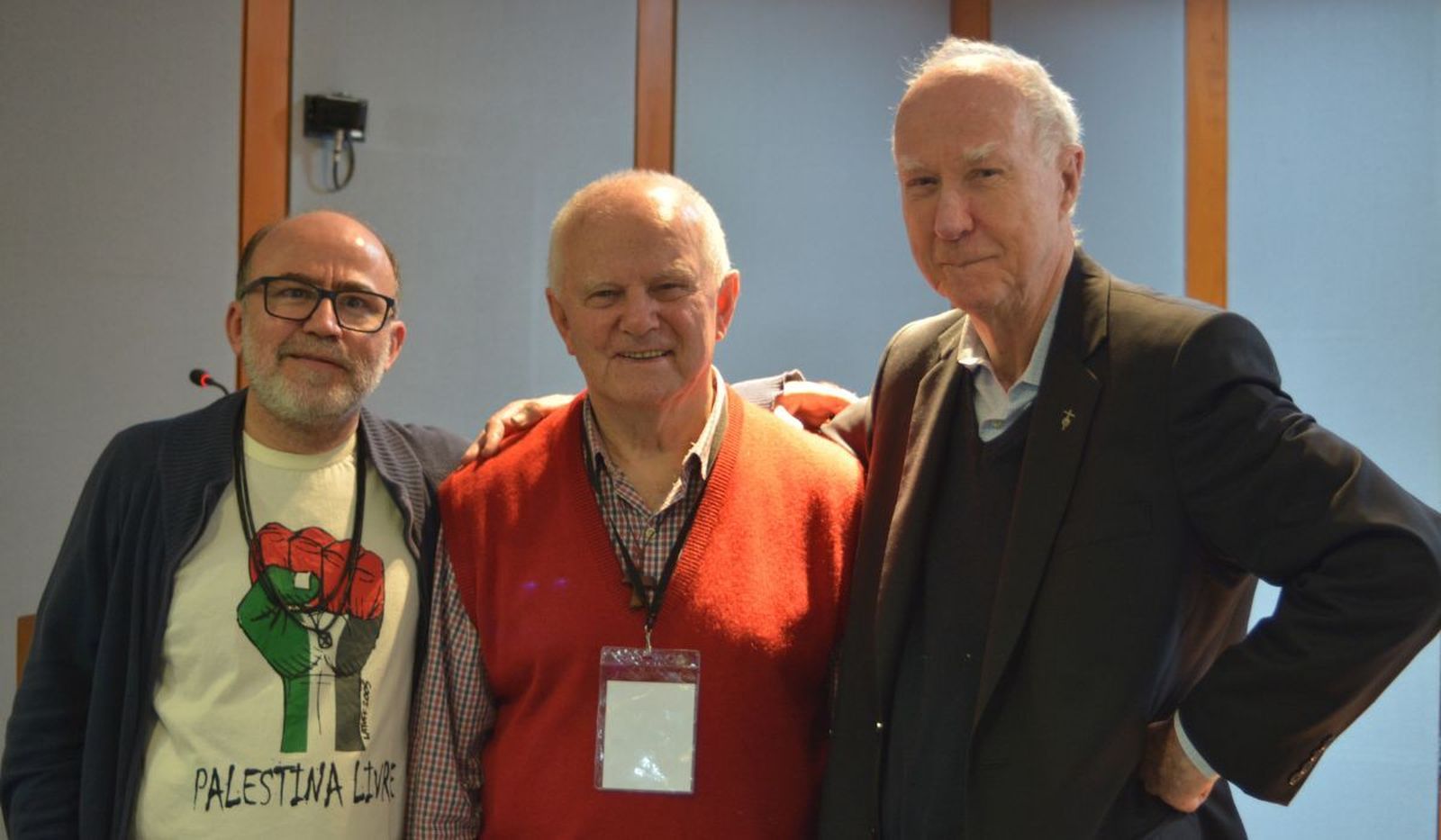 Francisco Aquino Junior, Luiz Susin y Eduardo Arens