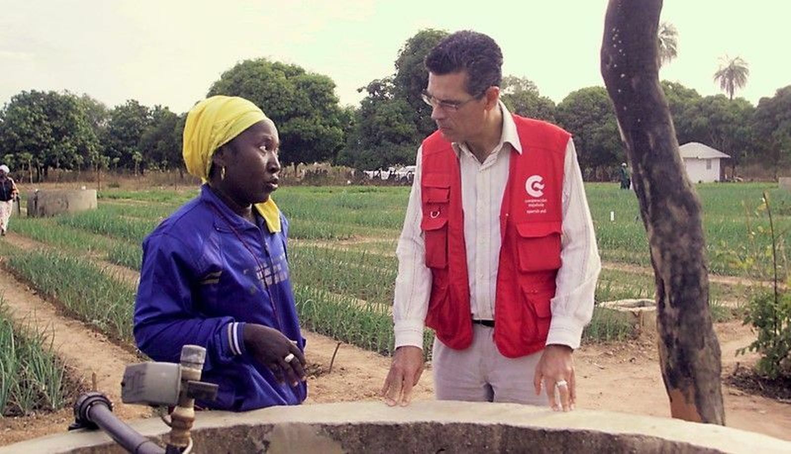Alberto Virella, visitó el Convenio cofinanciado por Manos Unidas y la Cooperación Española