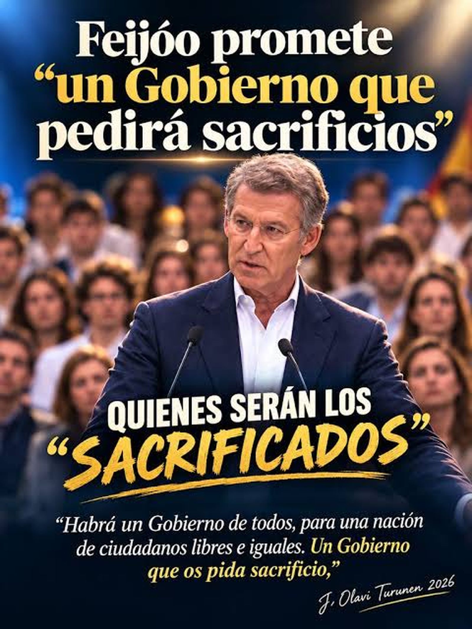 Sacrificios de Feijóo
