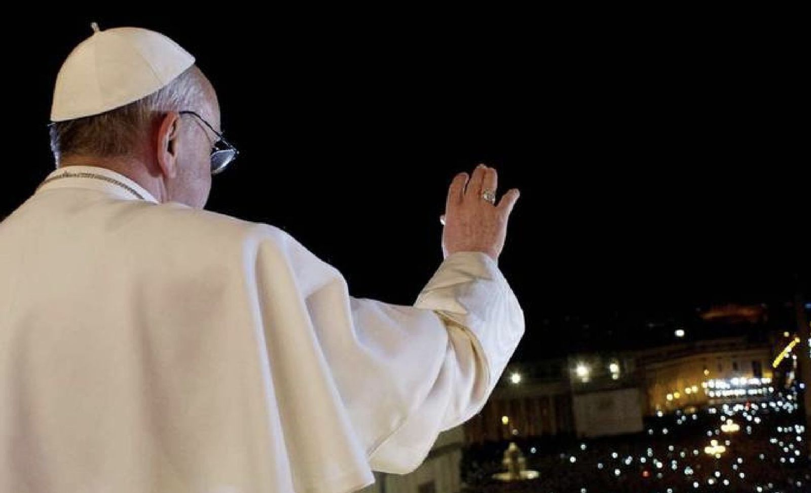 La primera bendición de Francisco