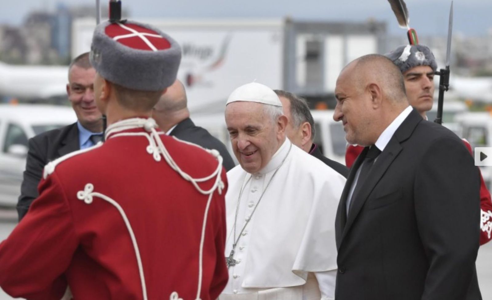 El Papa y el primer ministro búlgaro