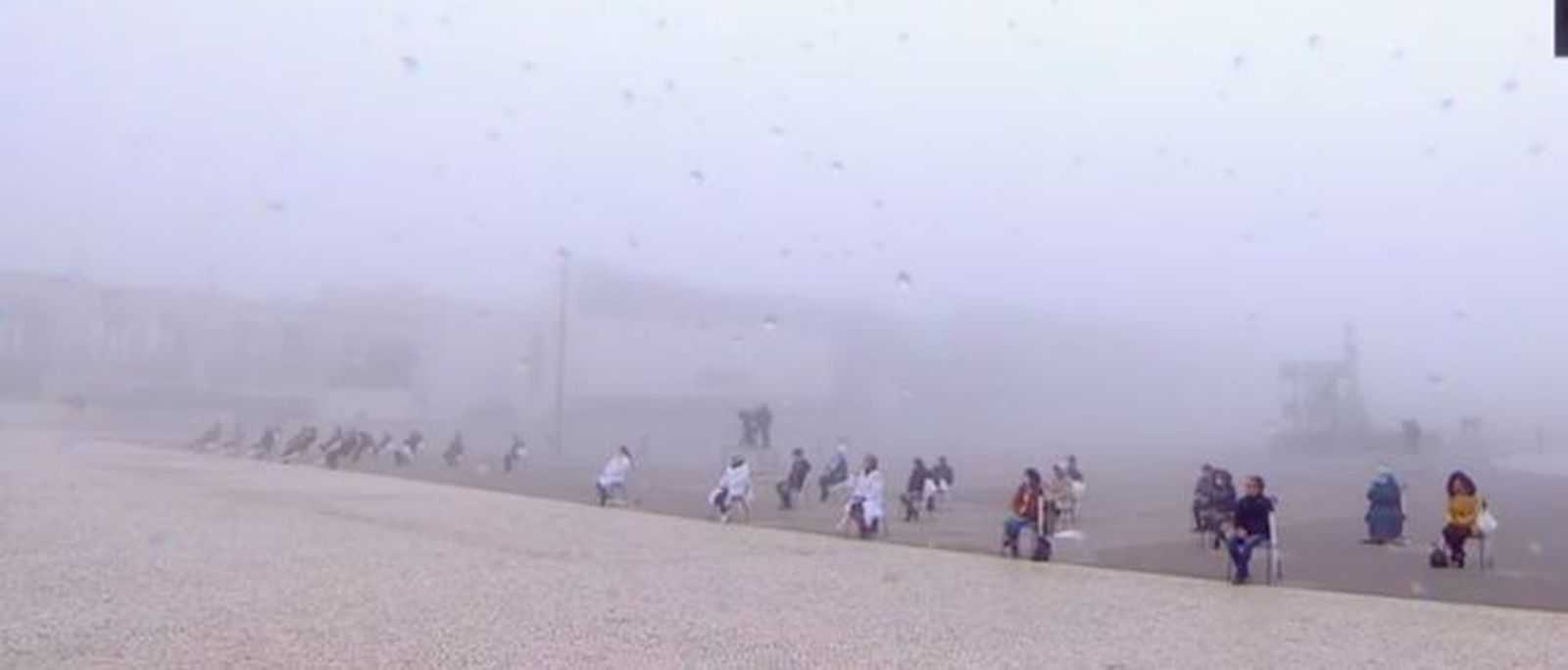 Fátima, 2020: la 'Mujer vestida de sol' surgió entre la niebla y la 'saudade' de los peregrinos ausentes