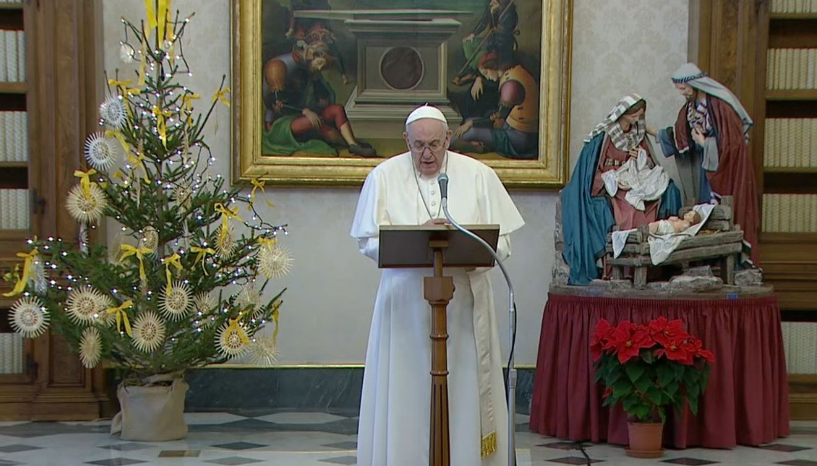 Papa, en el ángelus