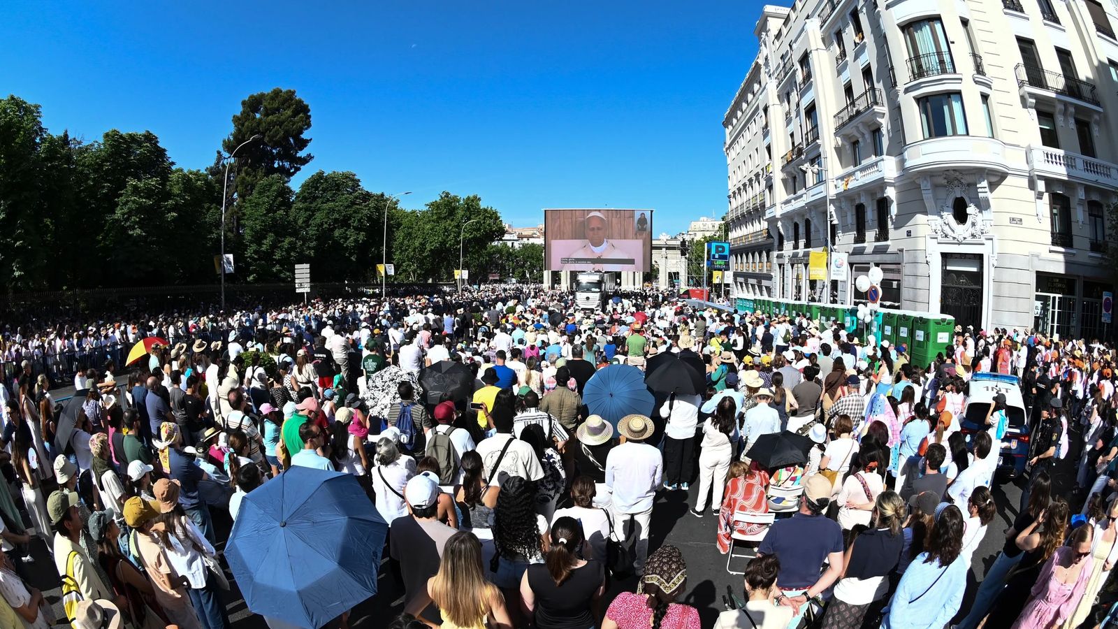 Misa del Papa en Madrid