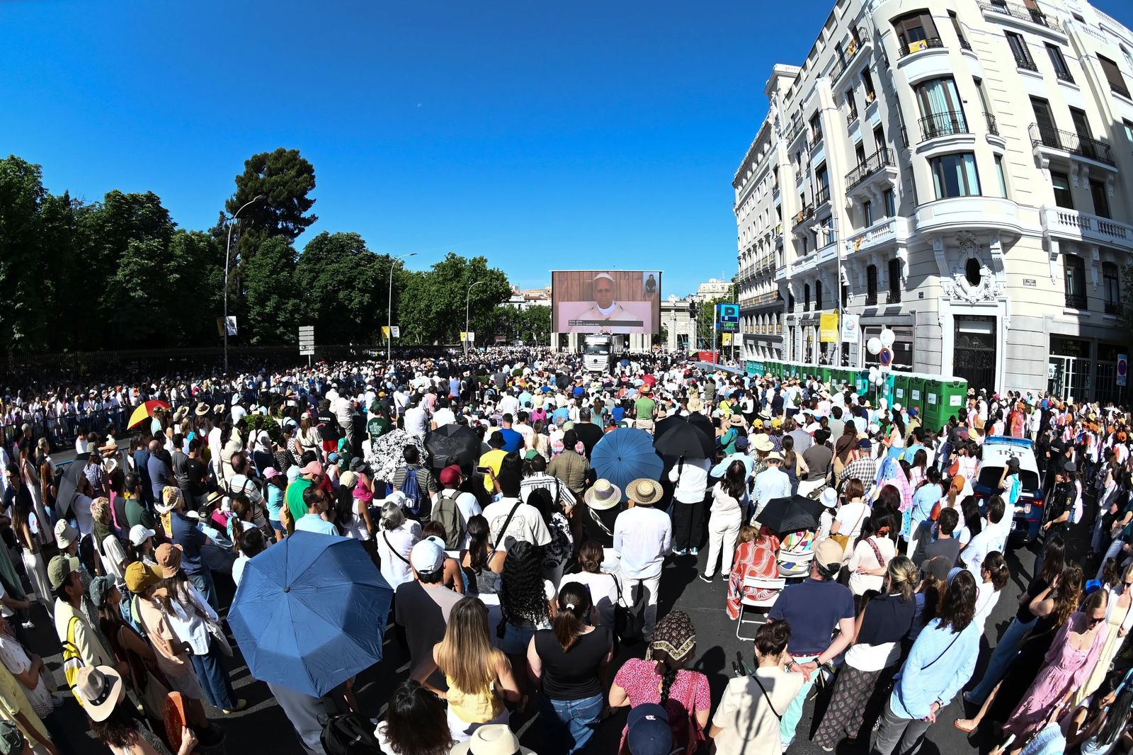 Misa del Papa en Madrid