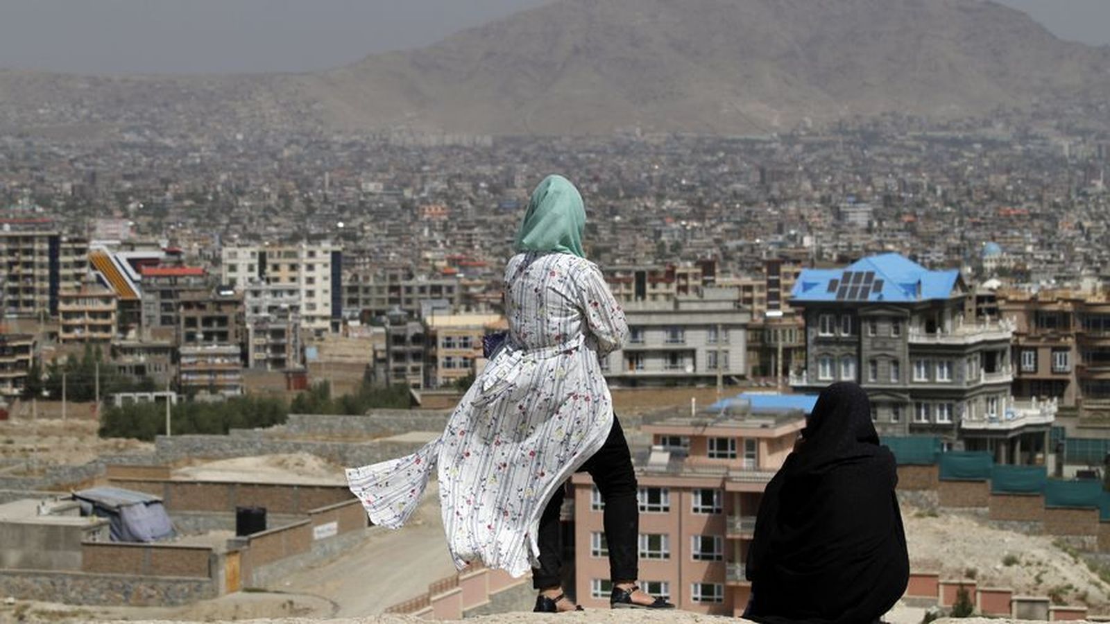 Mujeres afganas en Kabul, Afganistán.