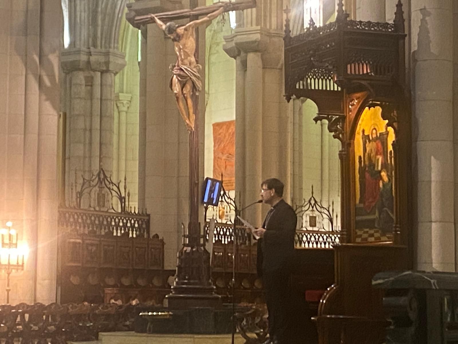 Cobo, en La Almudena