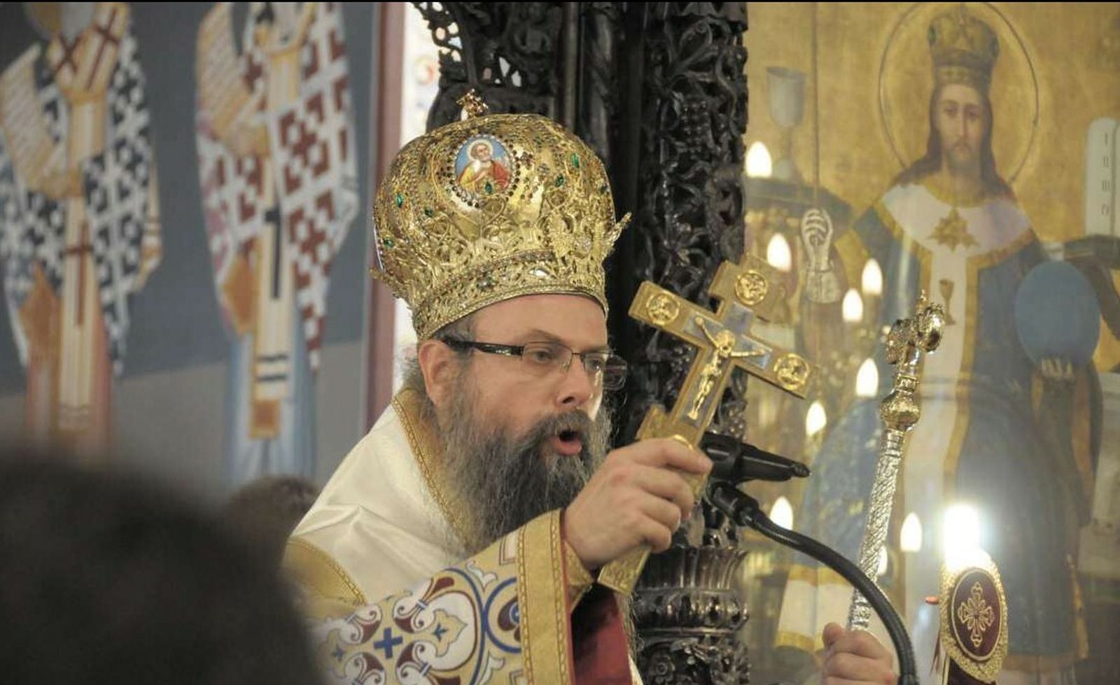 El metropolita Nikolai de Plovdiv, Bulgaria