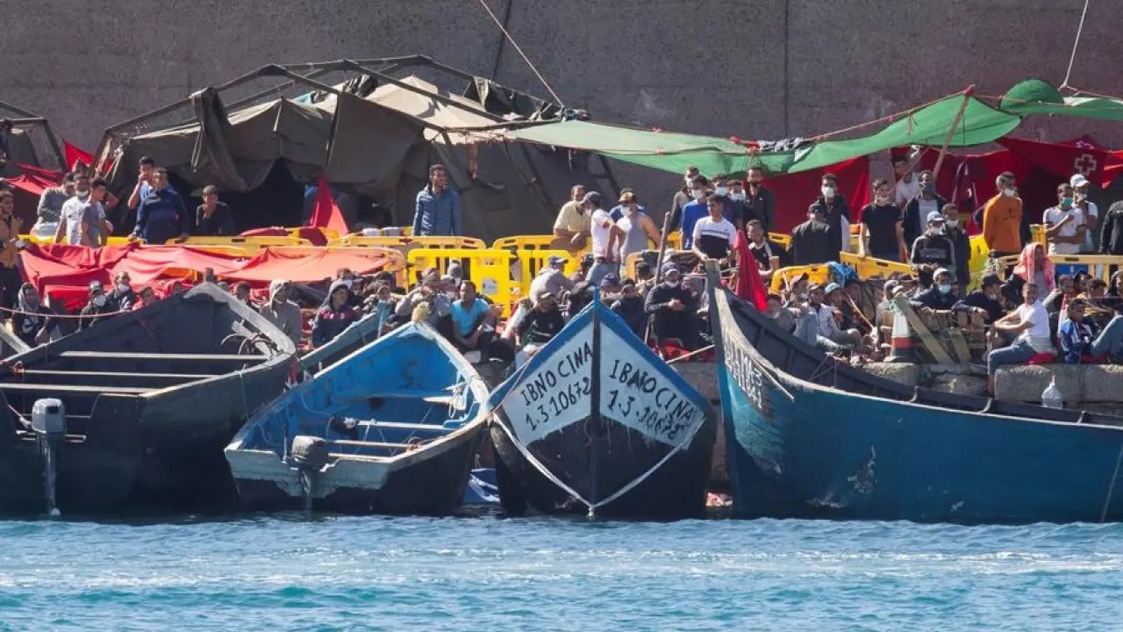 Muelle de Arguineguín, 2020