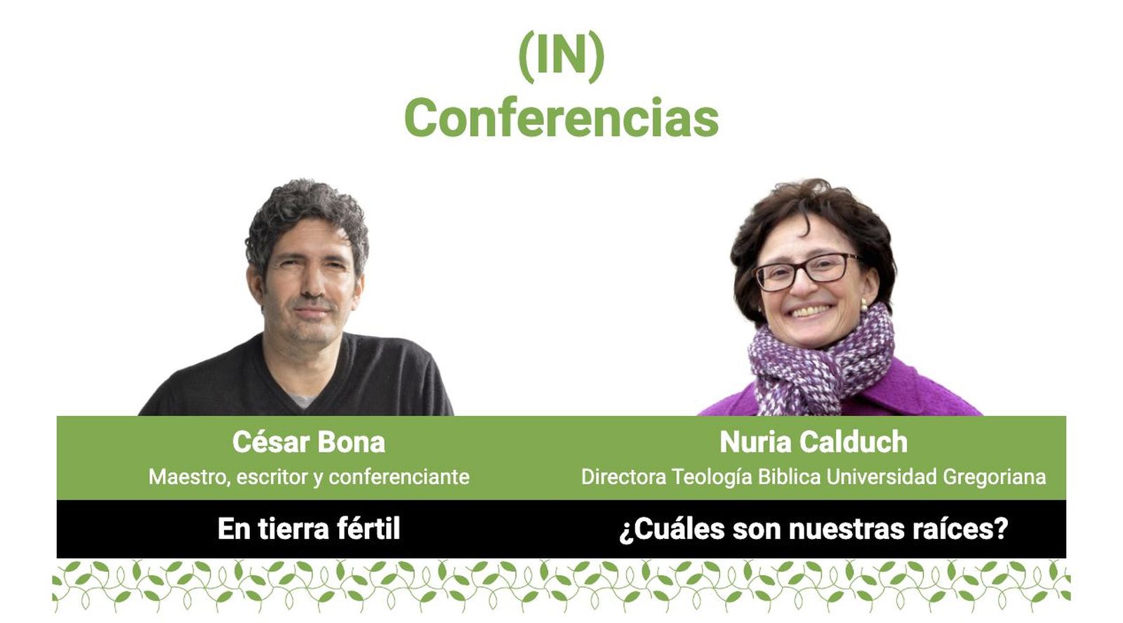 César Bona y Núria Calduch en la Jornada In&Out 2023