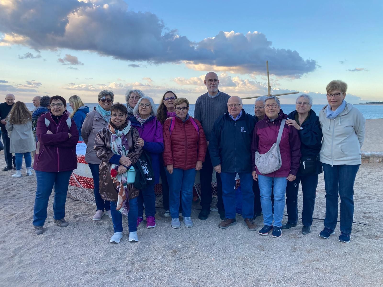 El obispo en la misa del Alba