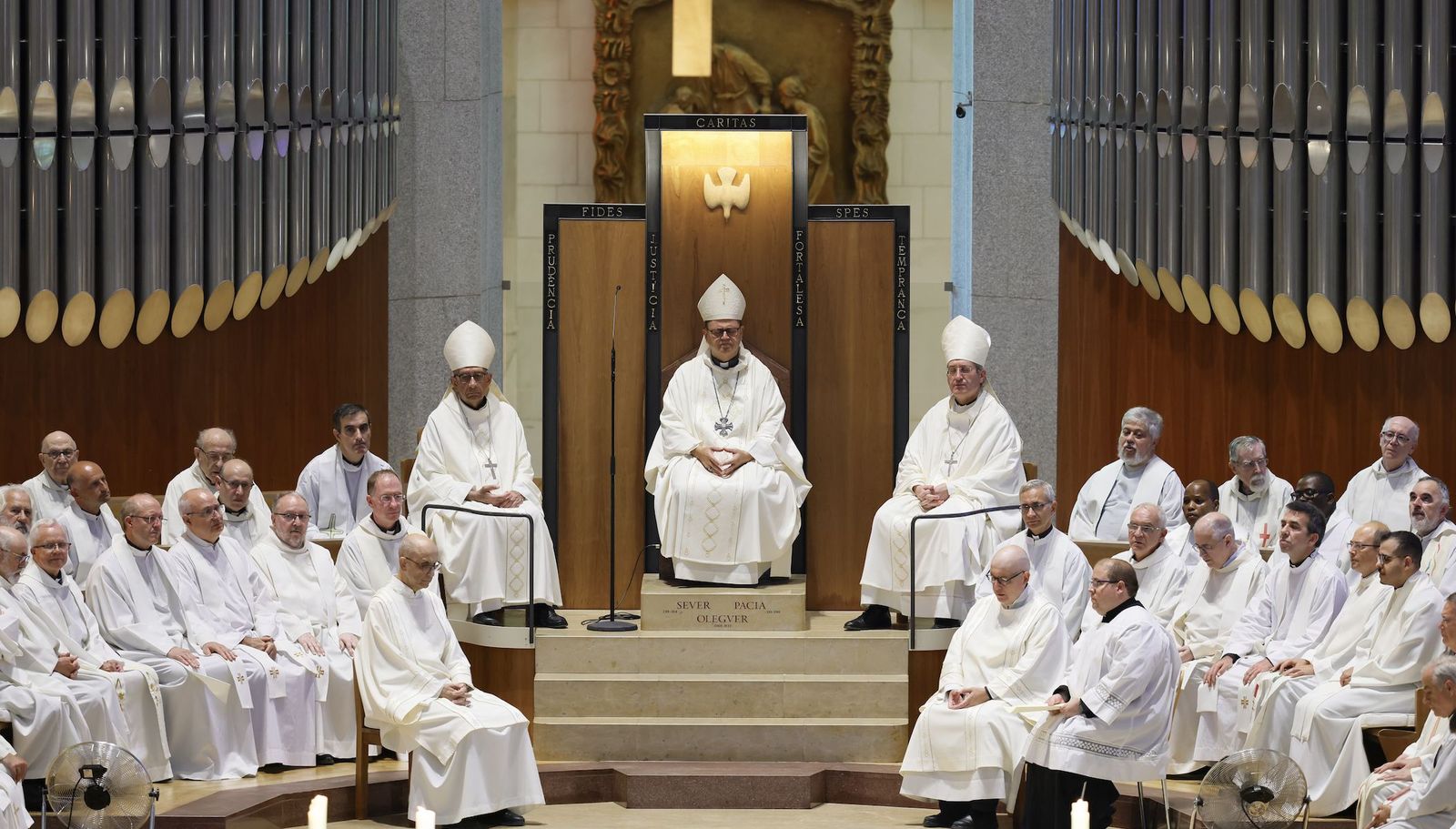 Sergi Gordo presidió la ceremonia en la Sagrada Familia