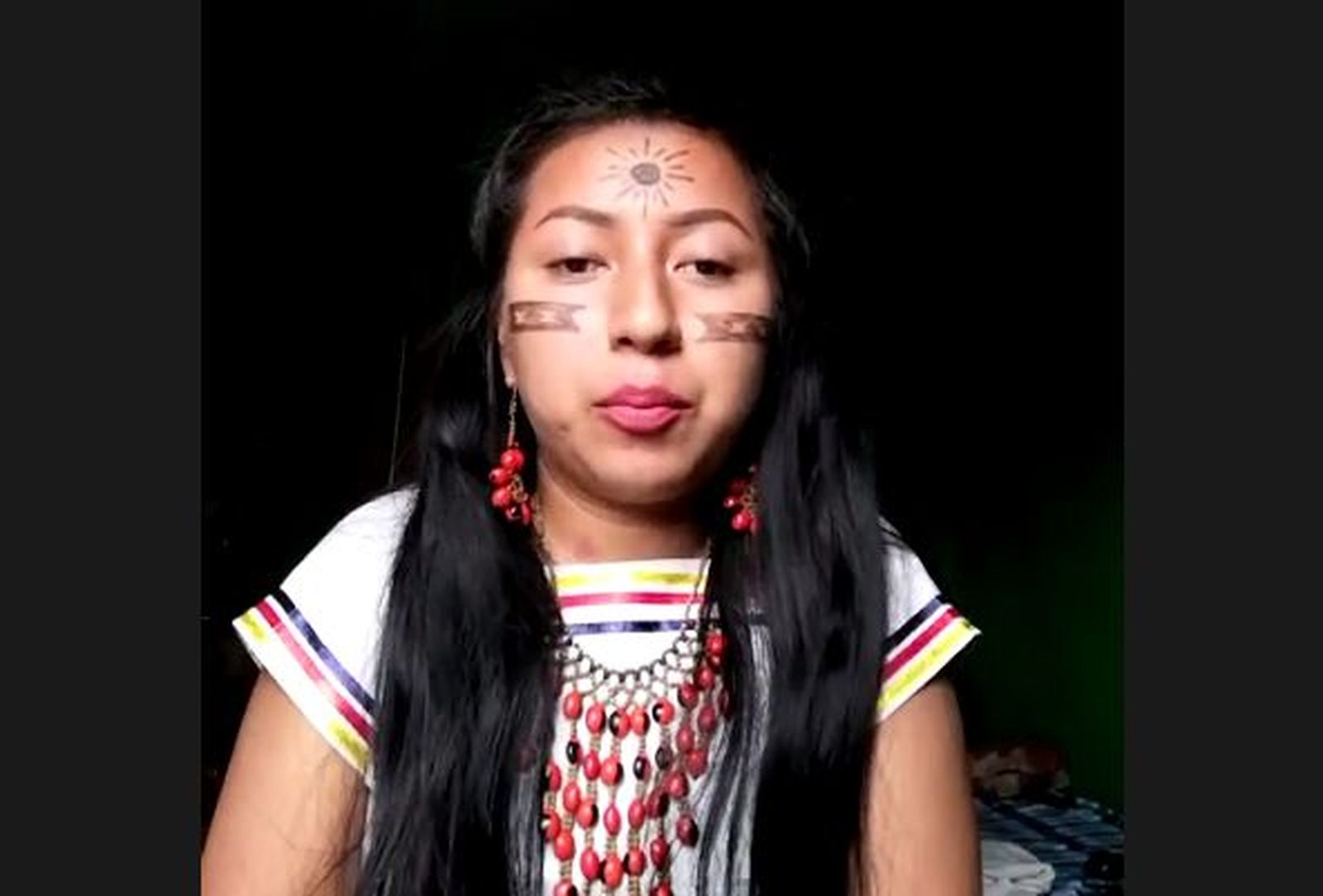 Verónica Grefa, líder del pueblo kichwa