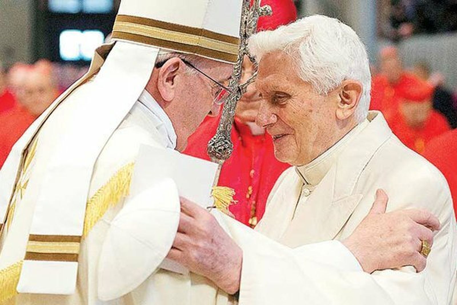 Bergoglio, con Ratzinger