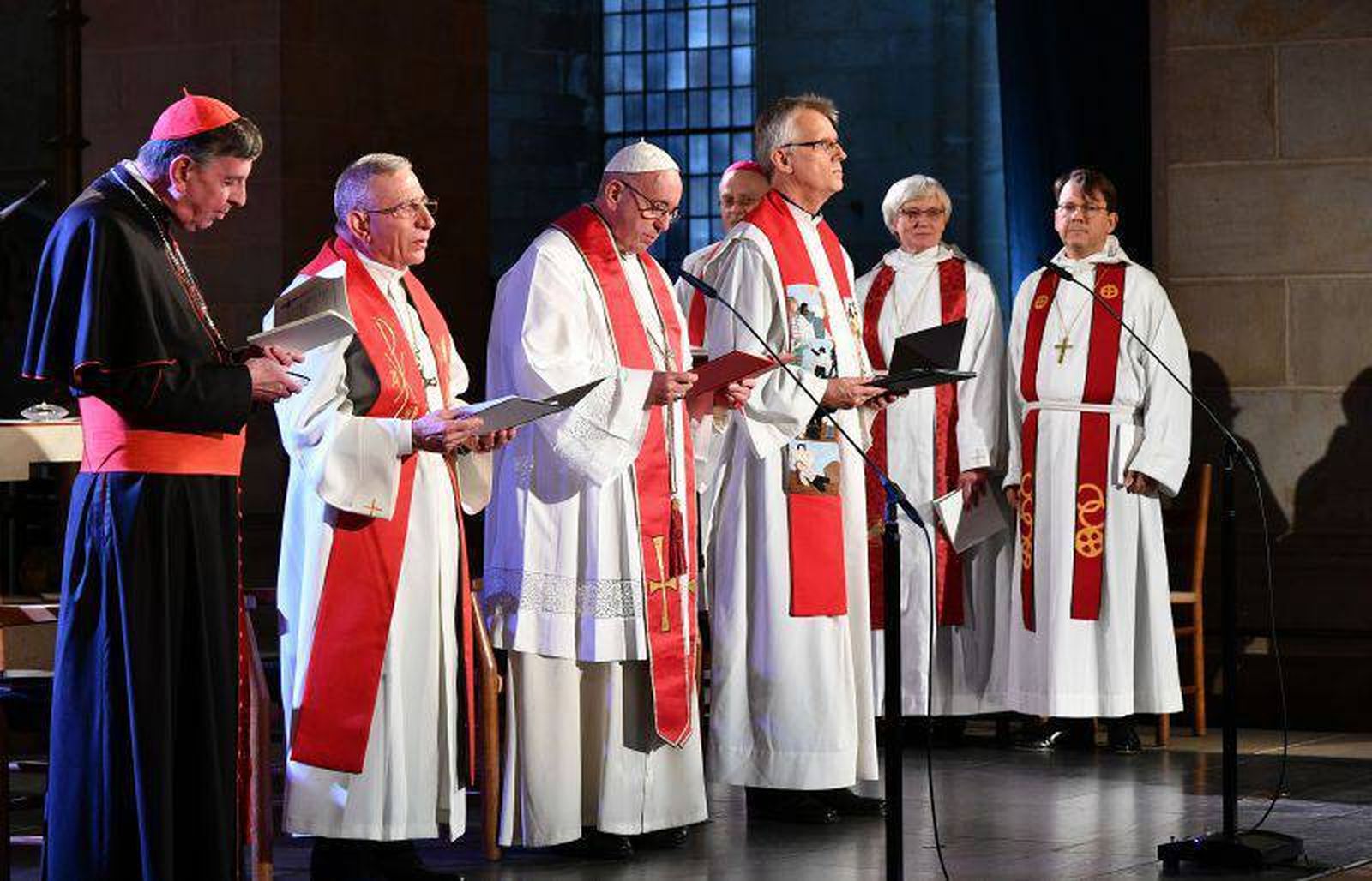Francisco en los 500 aniversario de la Reforma Luterana