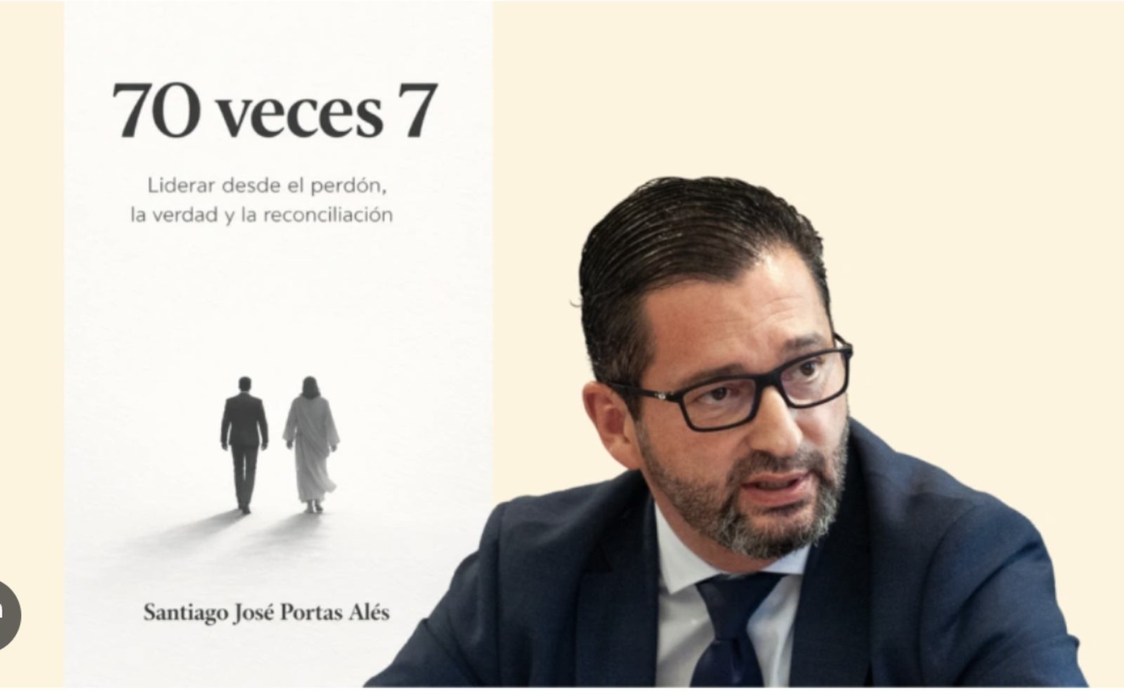 Santiago Portas y su libro