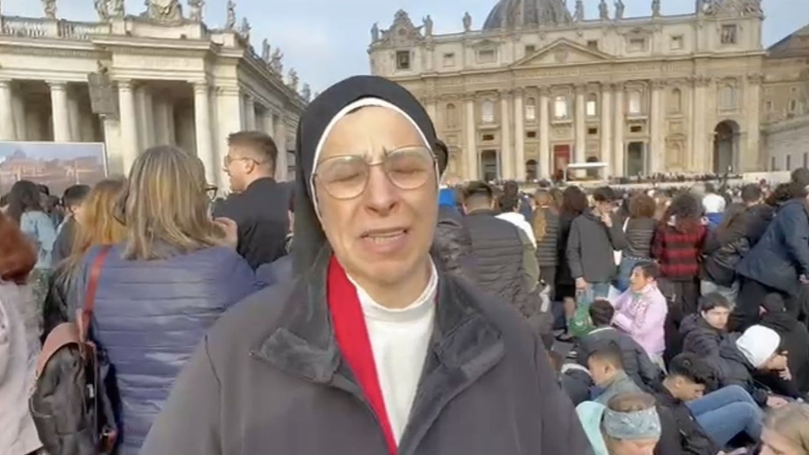 Sor Lucía Caram, desde el Vaticano