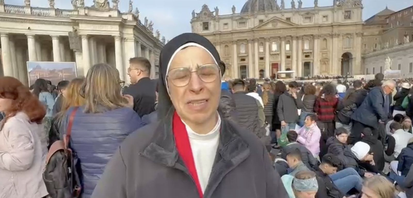 Sor Lucía Caram, desde el Vaticano