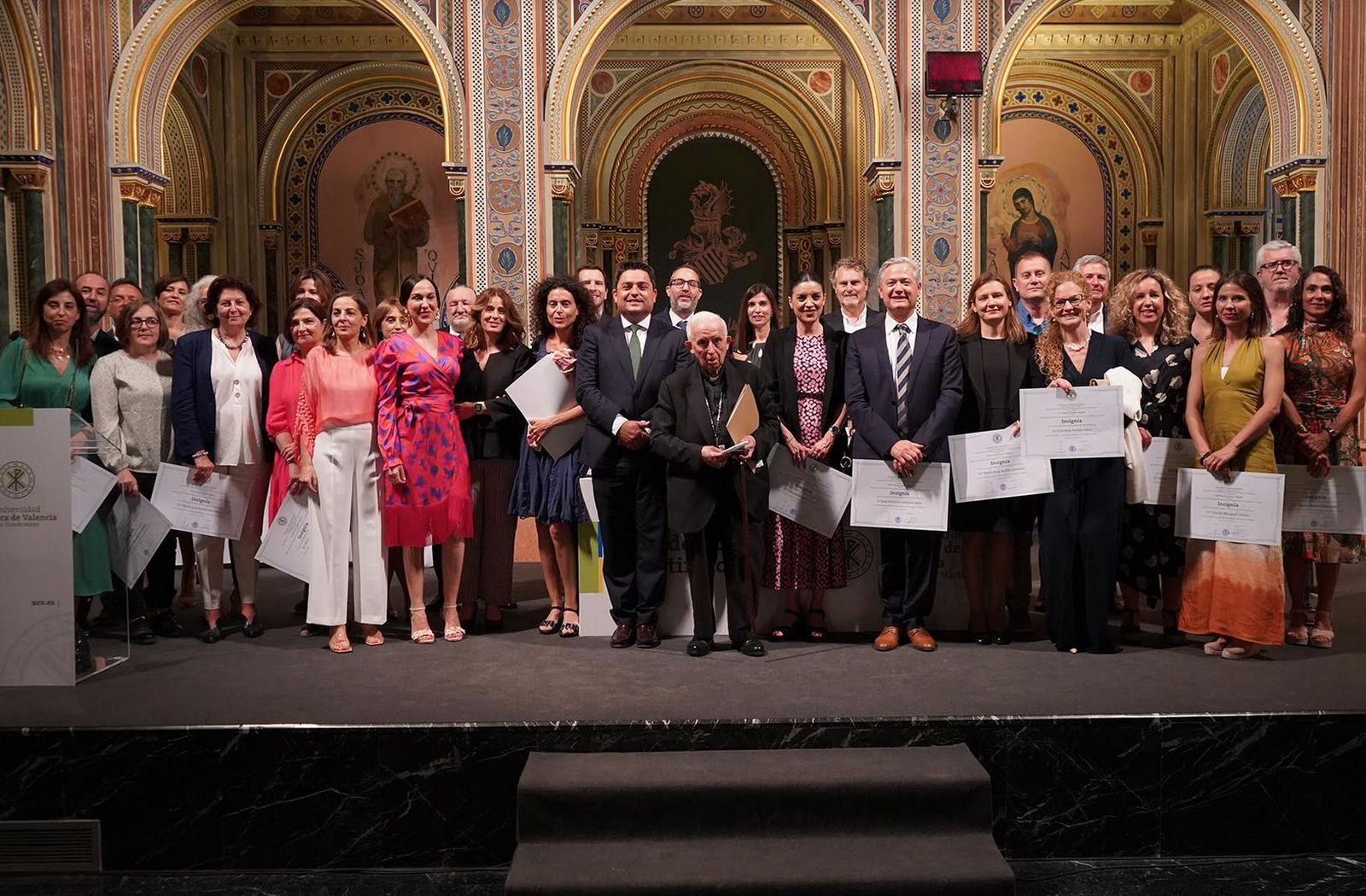 Foto de familia en UCV