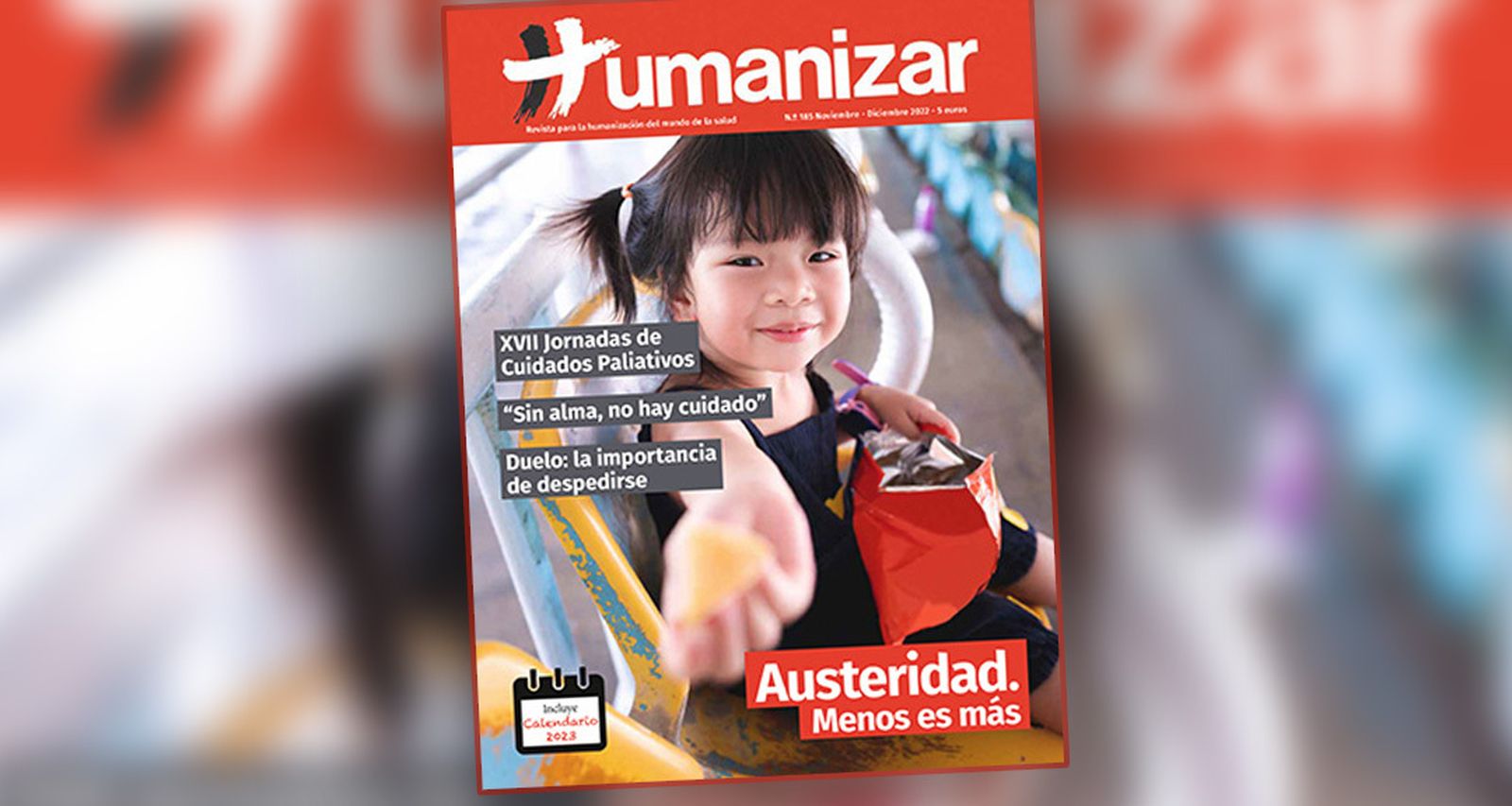 "Austeridad. Menos es más": Nuevo Monográfico de la Revista Humanizar 185