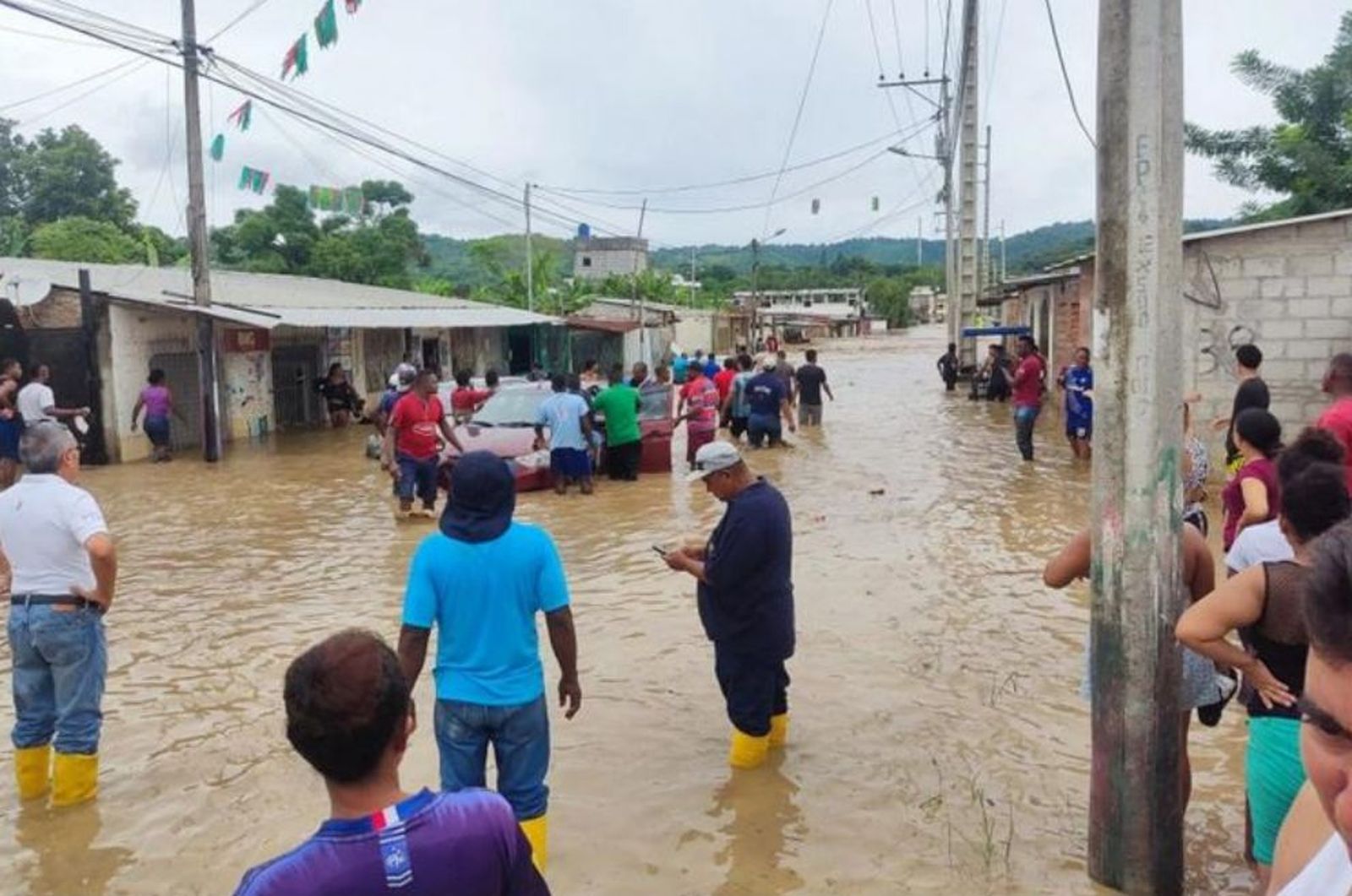 Inundaciones Ecuador