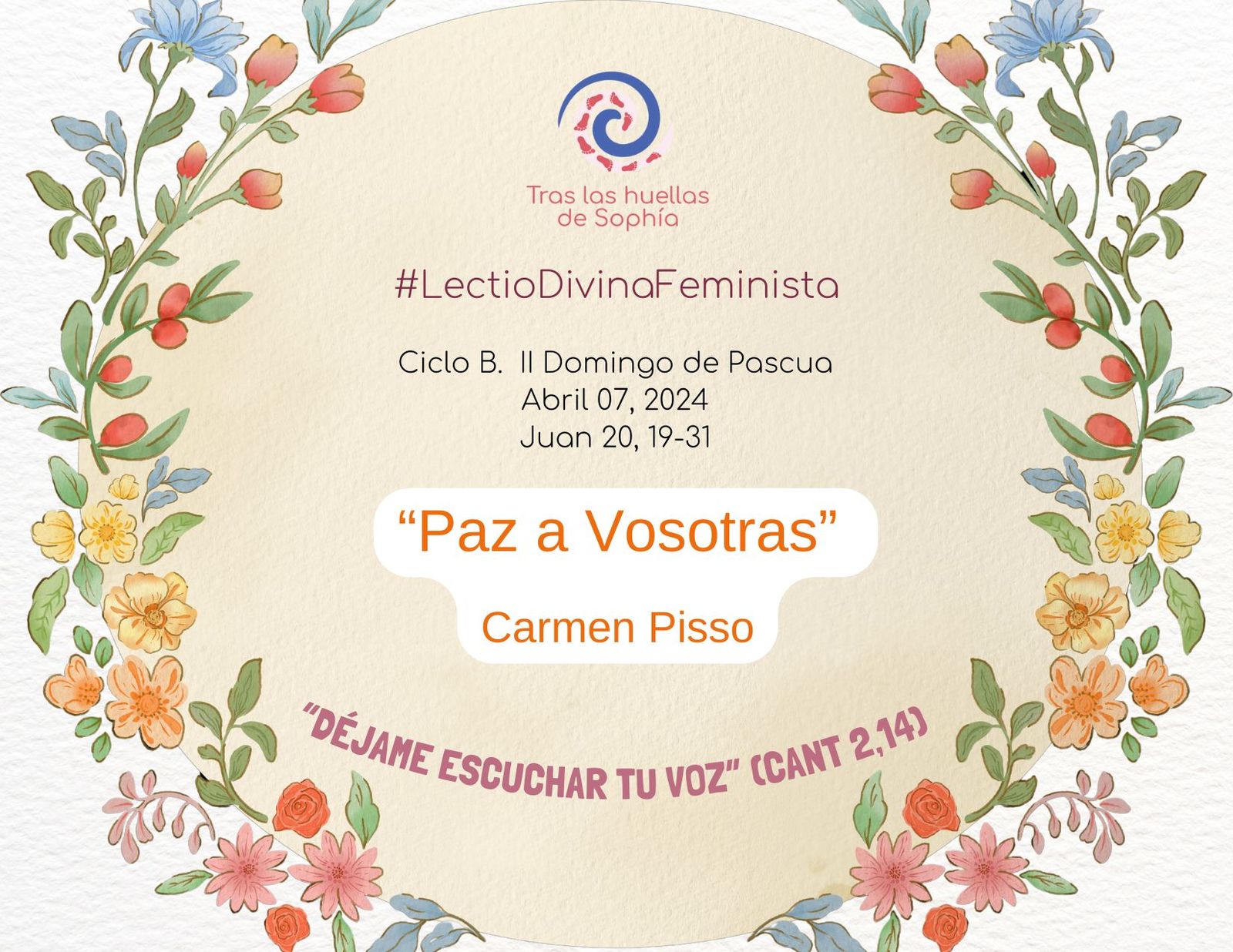 “Paz a Vosotras”