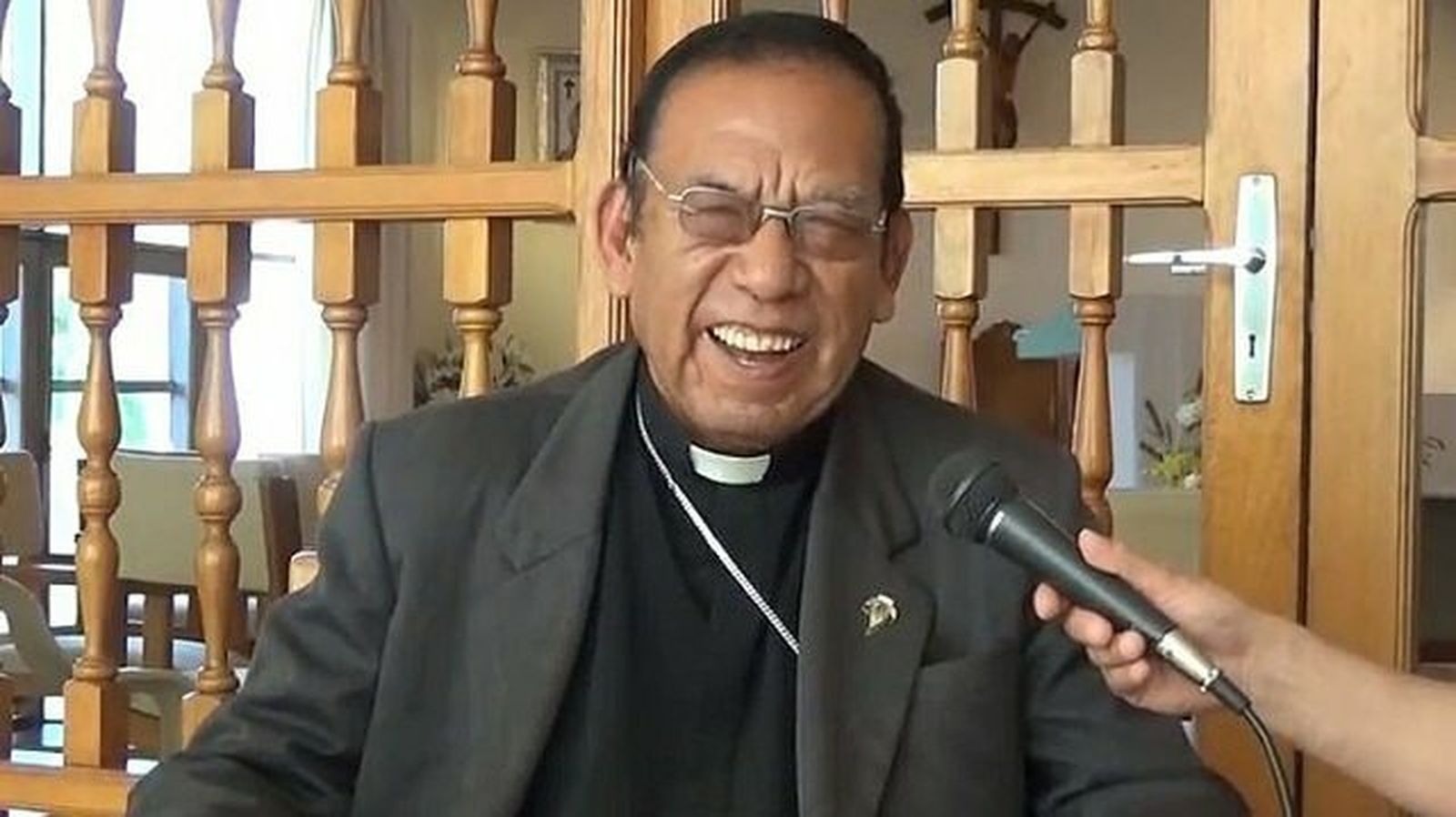 El neocardenal Toribio Ticona