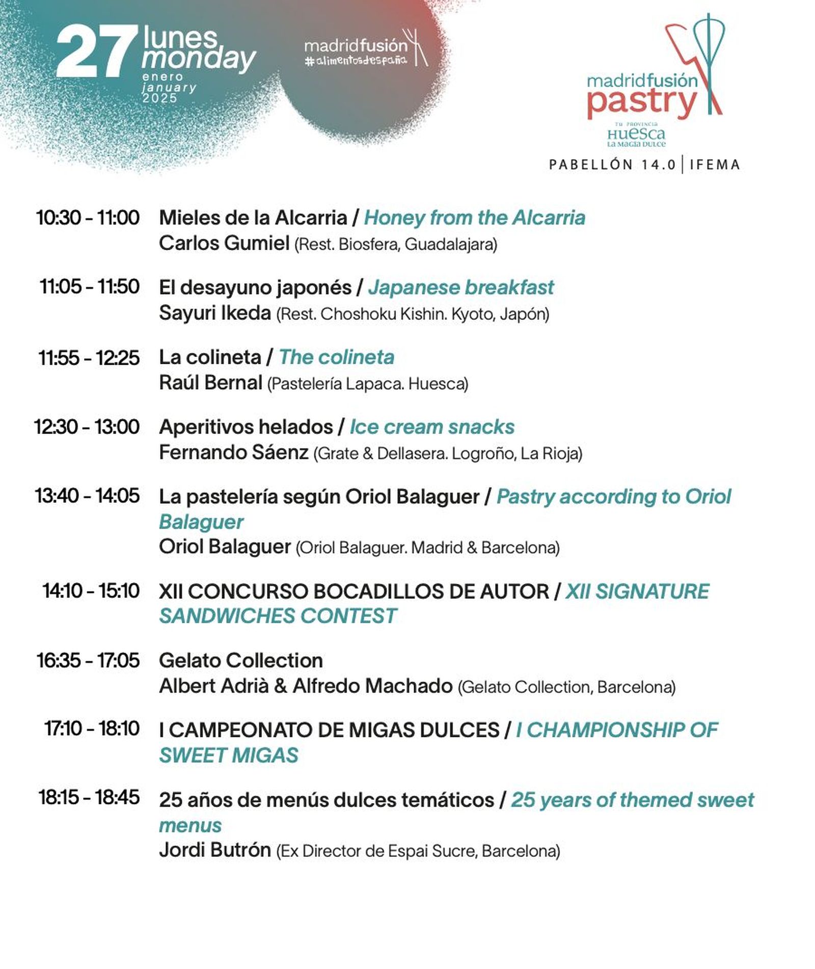 Las exclarisas de Belorado, borradas de Madrid Fusion