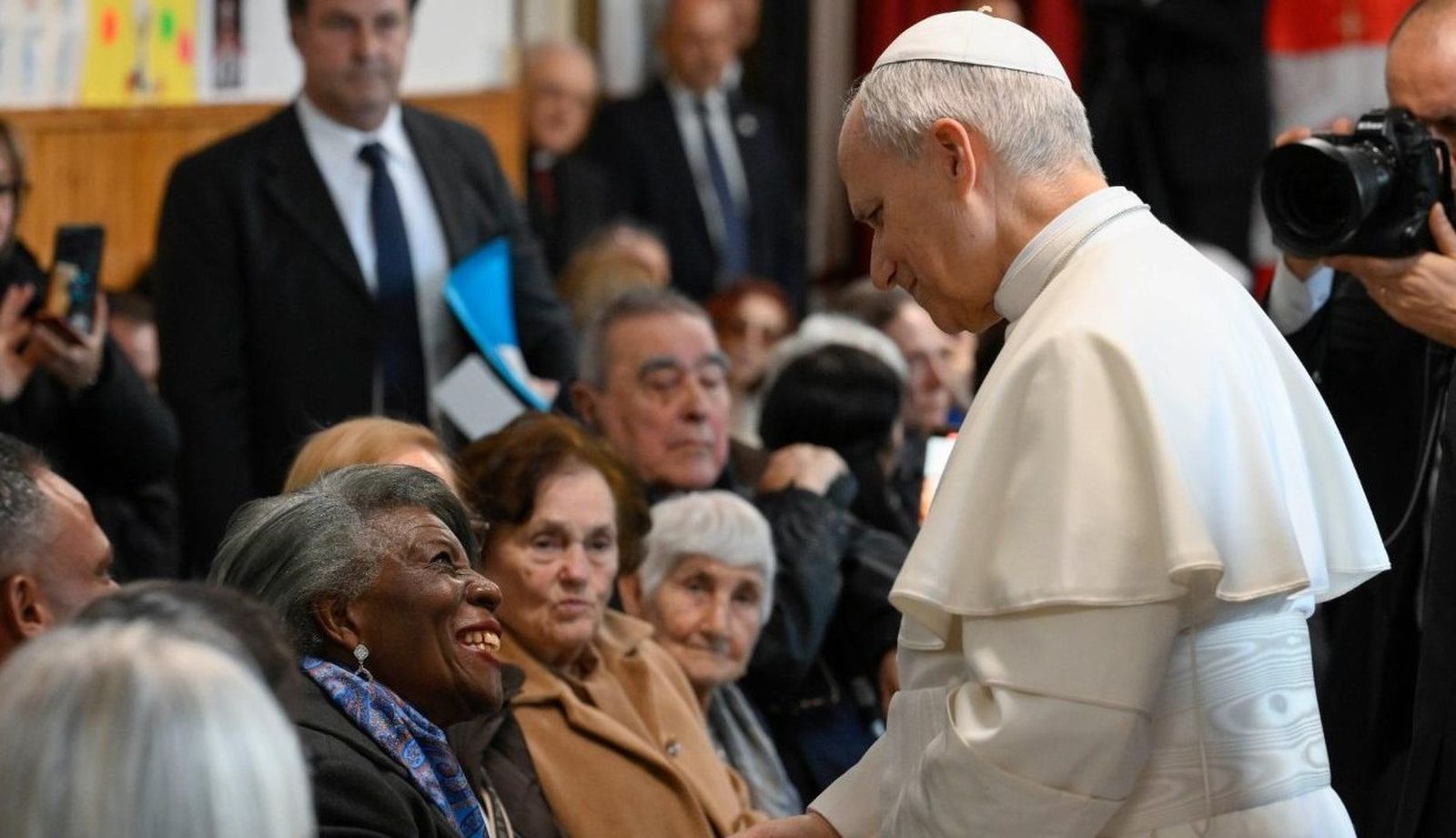 El Papa en la parroquia del Sagrado Corazón en Ponte Mammolo