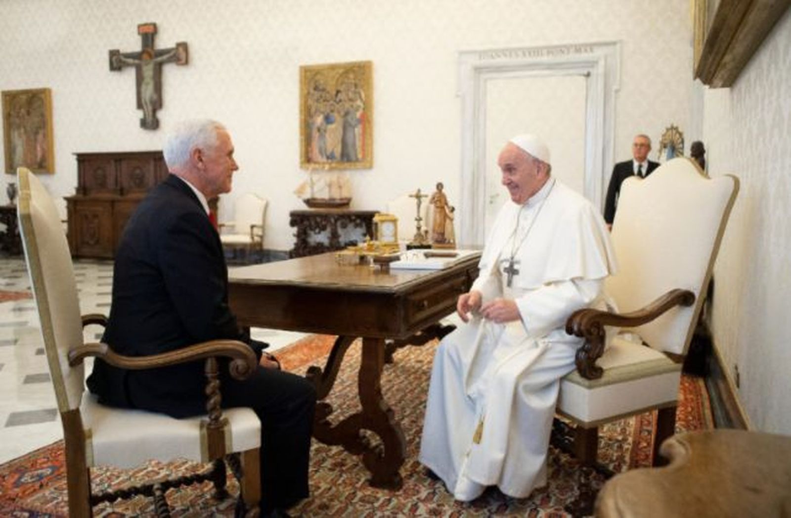 Reunión del vicepresidente de EEUU y el Papa Francisco