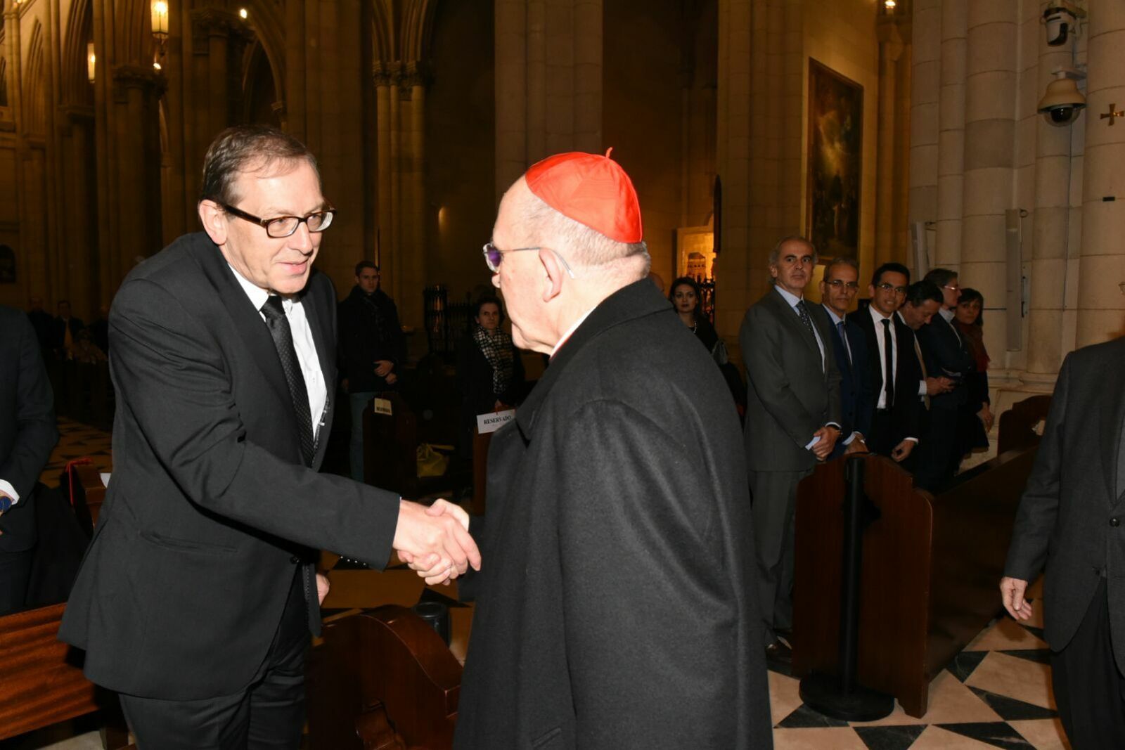 Osoro saluda al embajador alemán en España