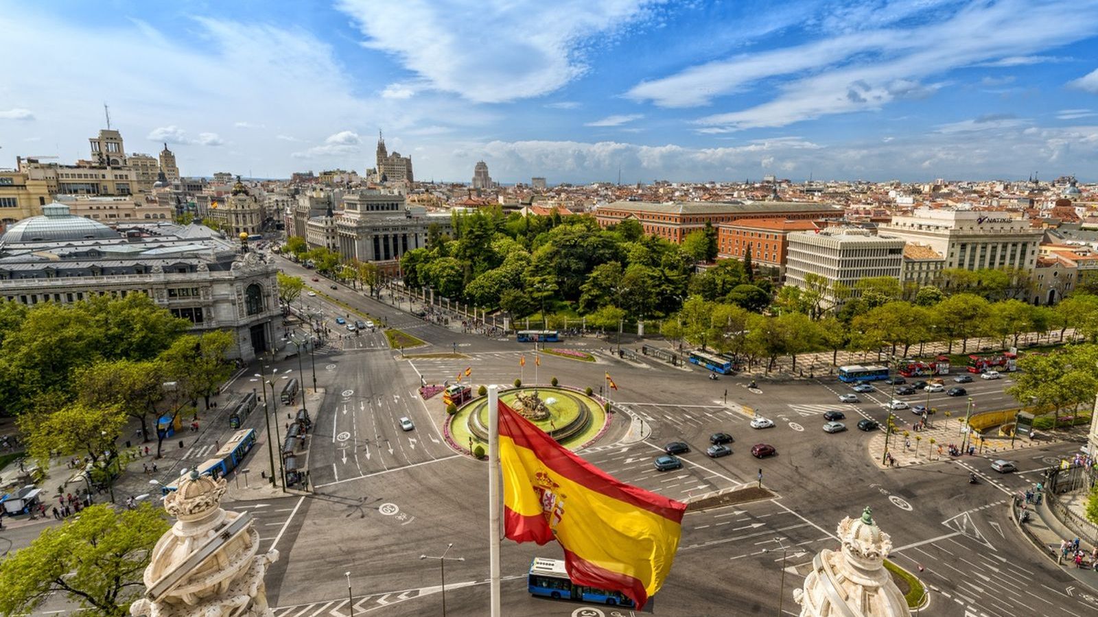 Plaza de Cibeles. Madrid. España.